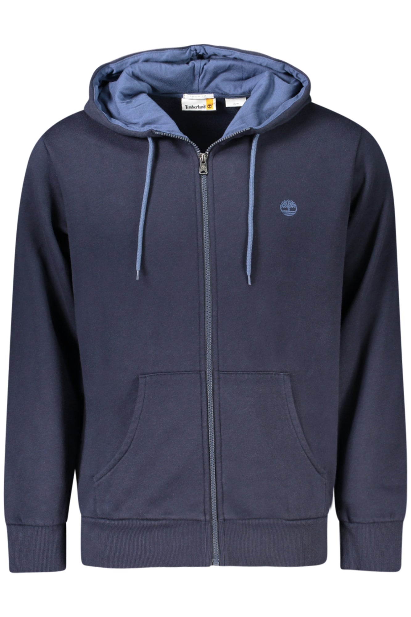 TIMBERLAND MEN'S BLUE ZIP-UP SWEATSHIRT