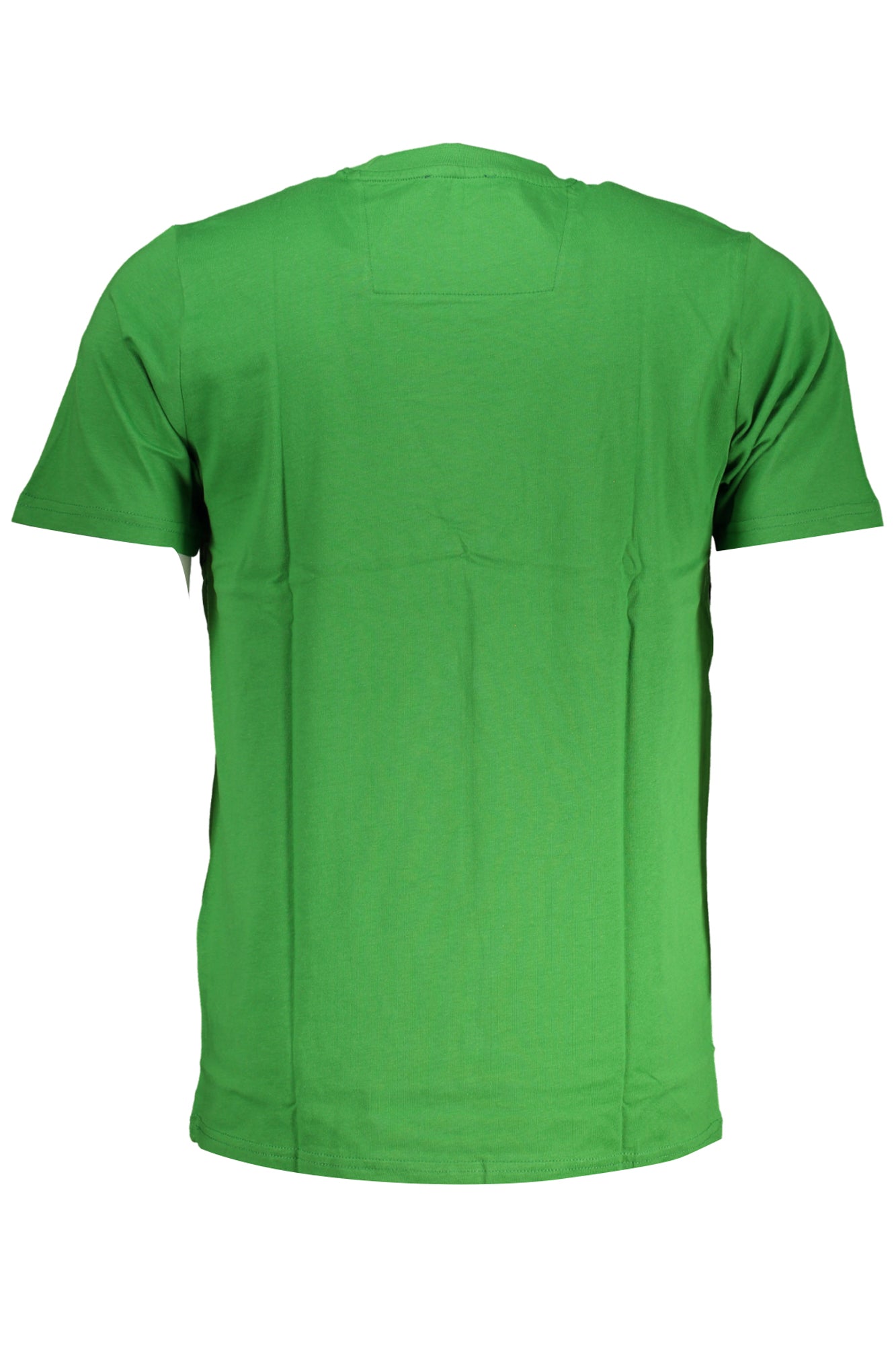 CAVALLI CLASS GREEN MEN'S SHORT SLEEVED T-SHIRT
