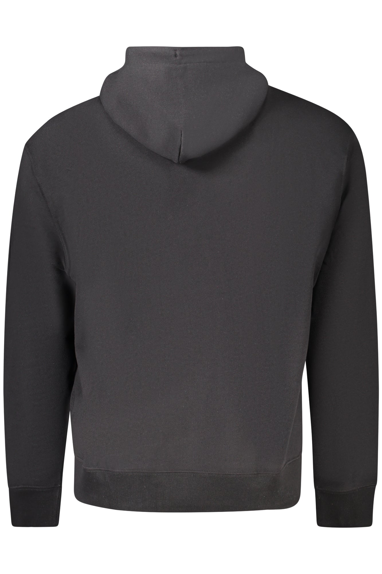 CALVIN KLEIN MEN'S BLACK ZIP-UP SWEATSHIRT