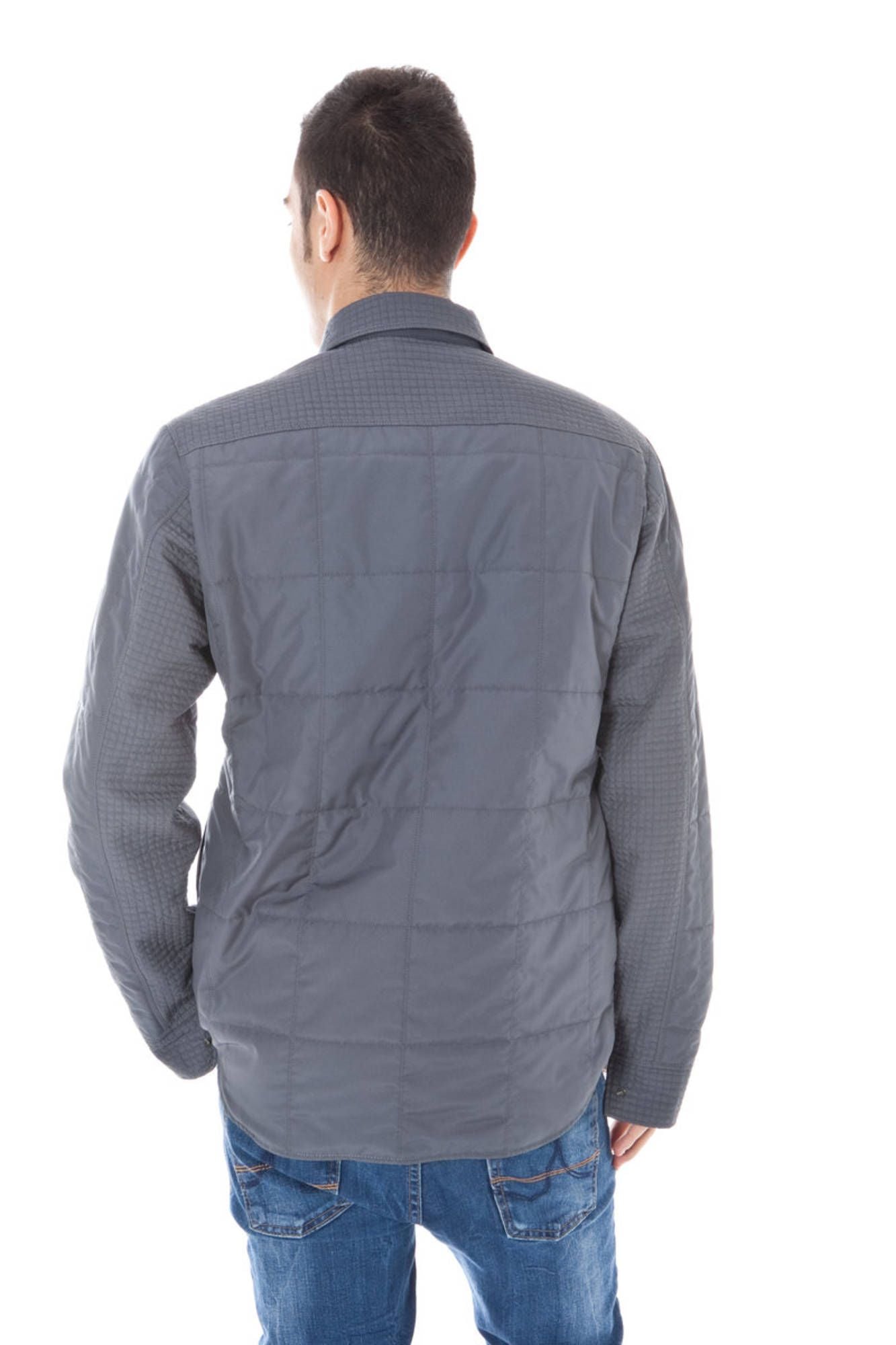 CALVIN KLEIN MEN'S SPORT JACKET GRAY