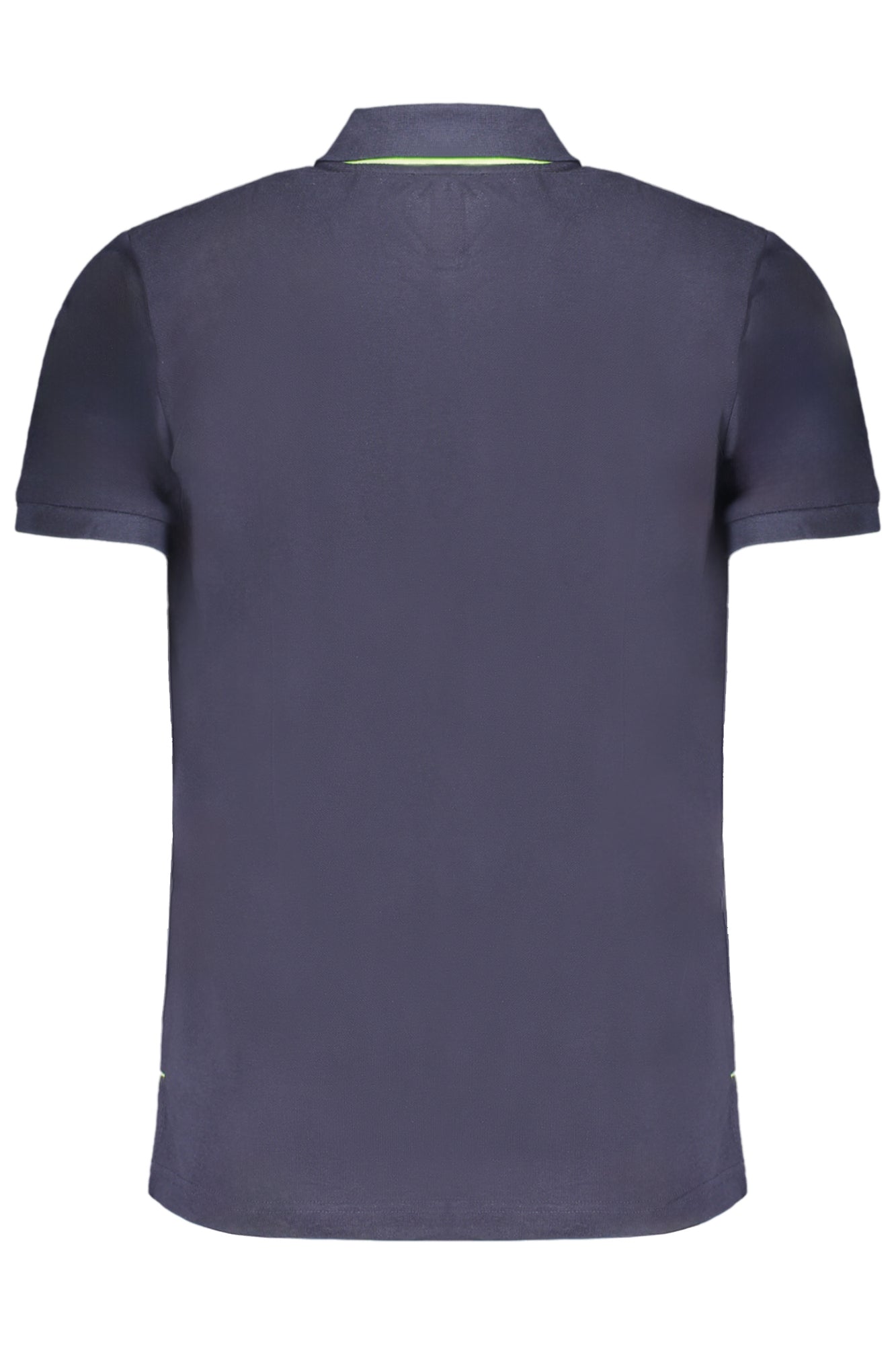 GIAN MARCO VENTURI MEN'S SHORT SLEEVED POLO SHIRT BLUE