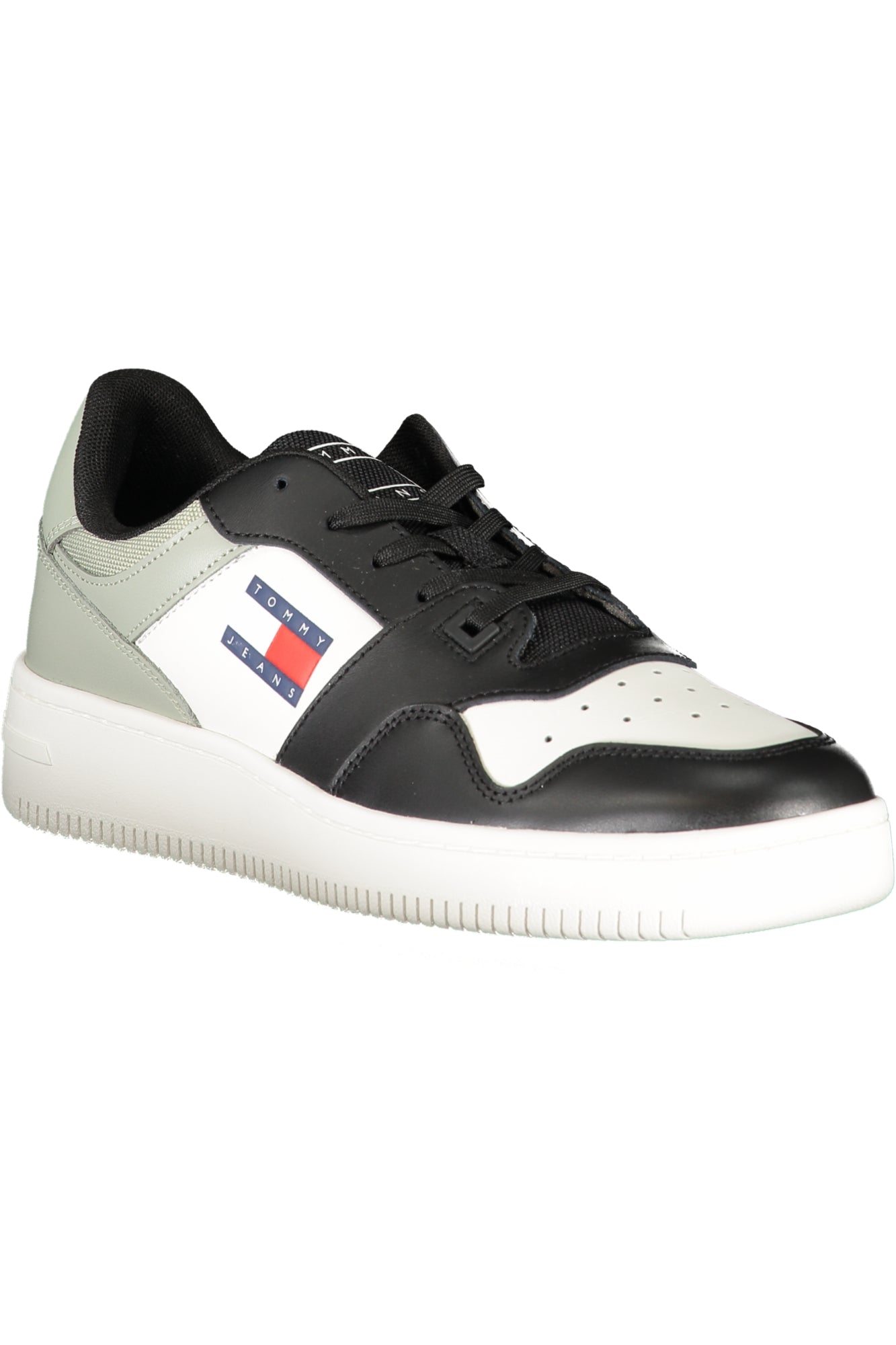 TOMMY HILFIGER BLACK MEN'S SPORTS SHOES