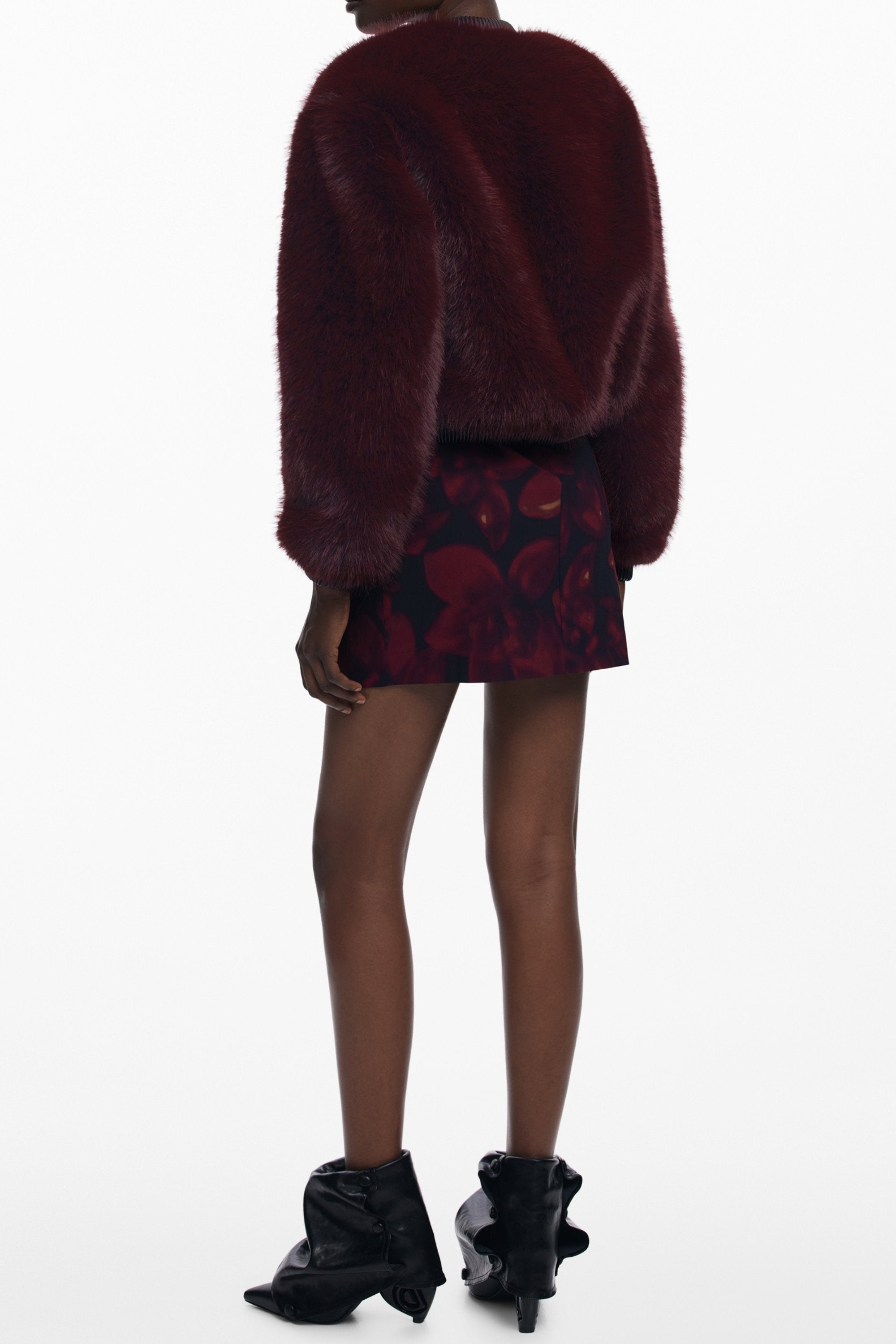 DESIGUAL WOMEN'S RED JACKET