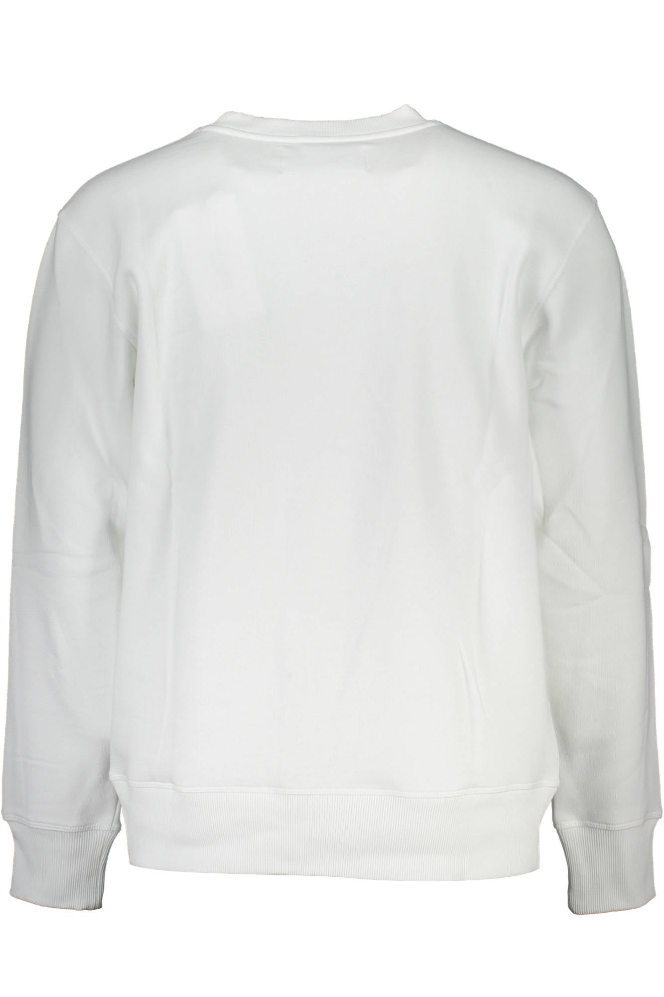 CALVIN KLEIN MEN'S WHITE ZIPLESS SWEATSHIRT