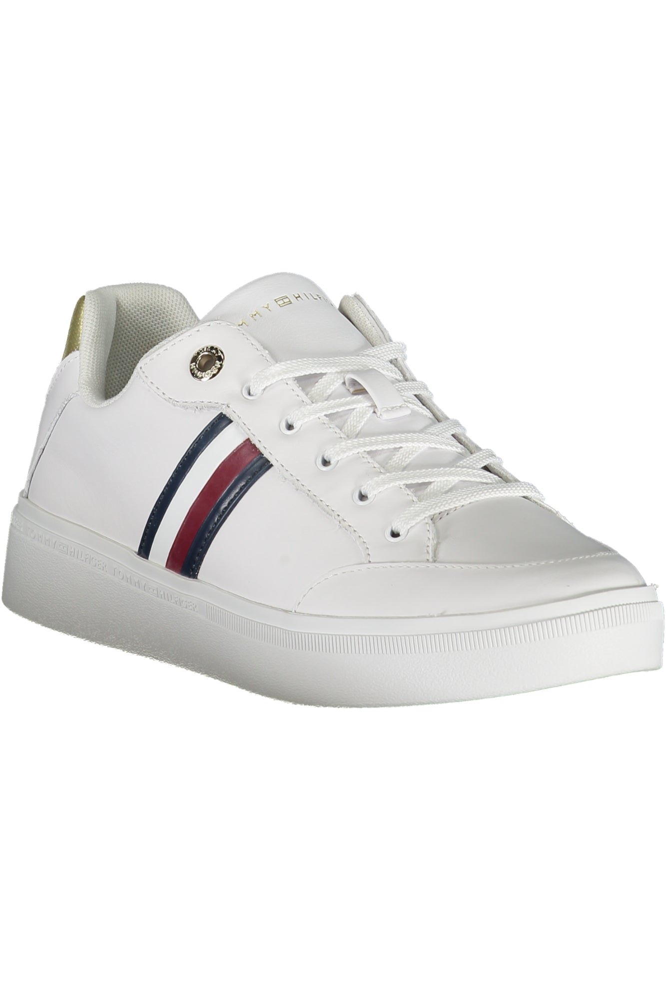 TOMMY HILFIGER WHITE WOMEN'S SPORTS SHOES
