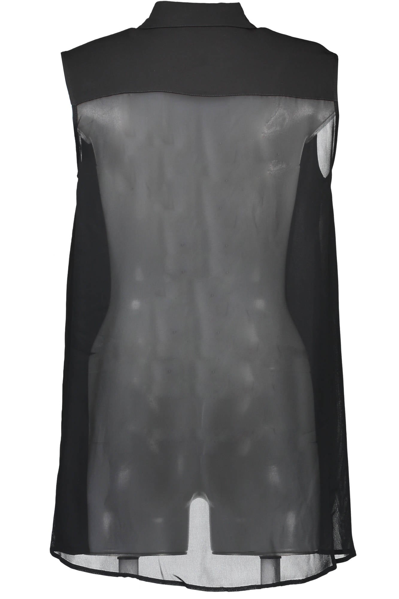 LOVE MOSCHINO SHIRT WITHOUT SLEEVES WOMAN BLACK