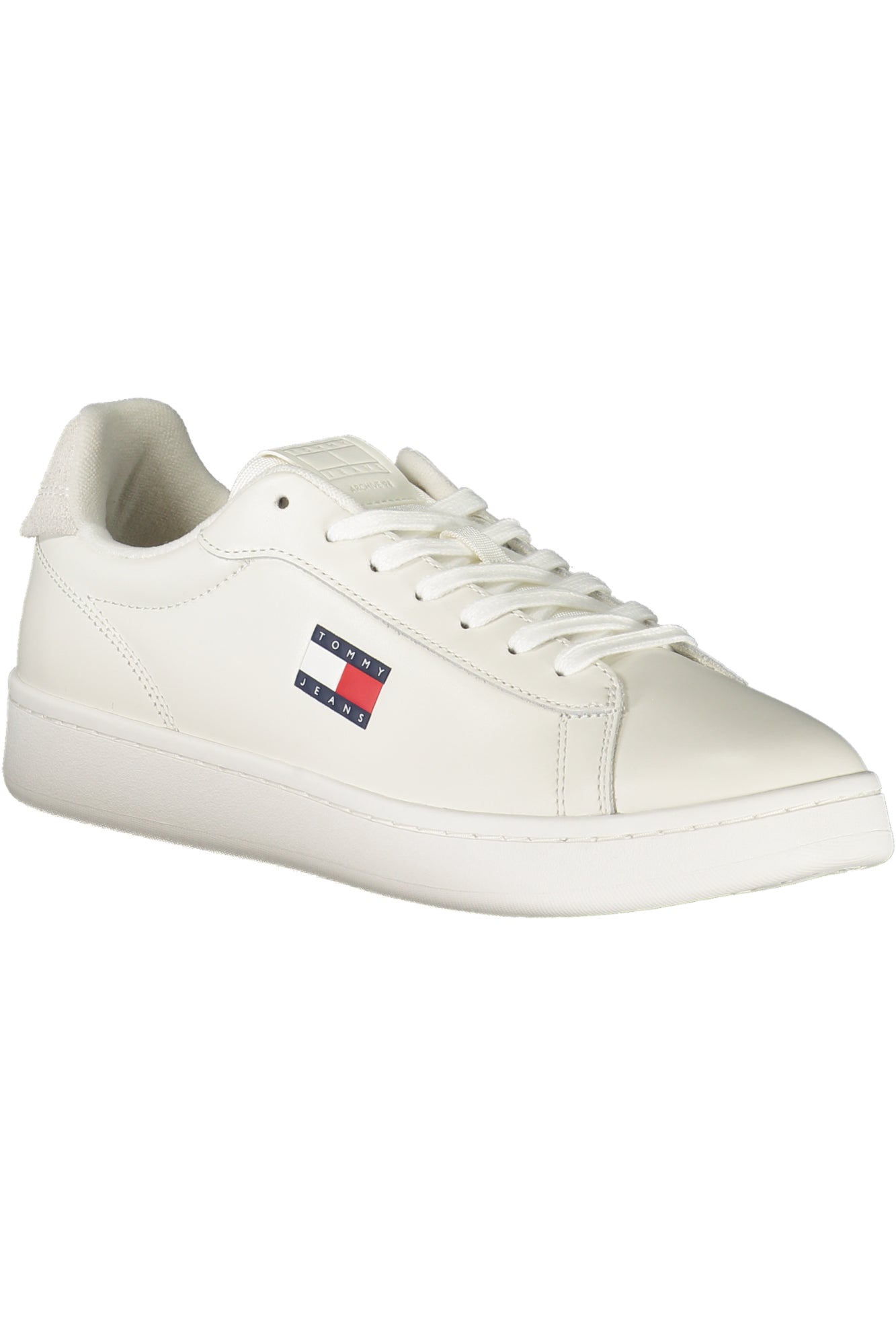 TOMMY HILFIGER MEN'S WHITE SPORTS SHOES