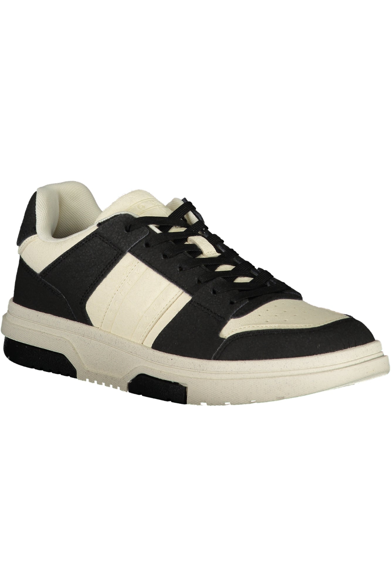 TOMMY HILFIGER BLACK MEN'S SPORTS SHOES