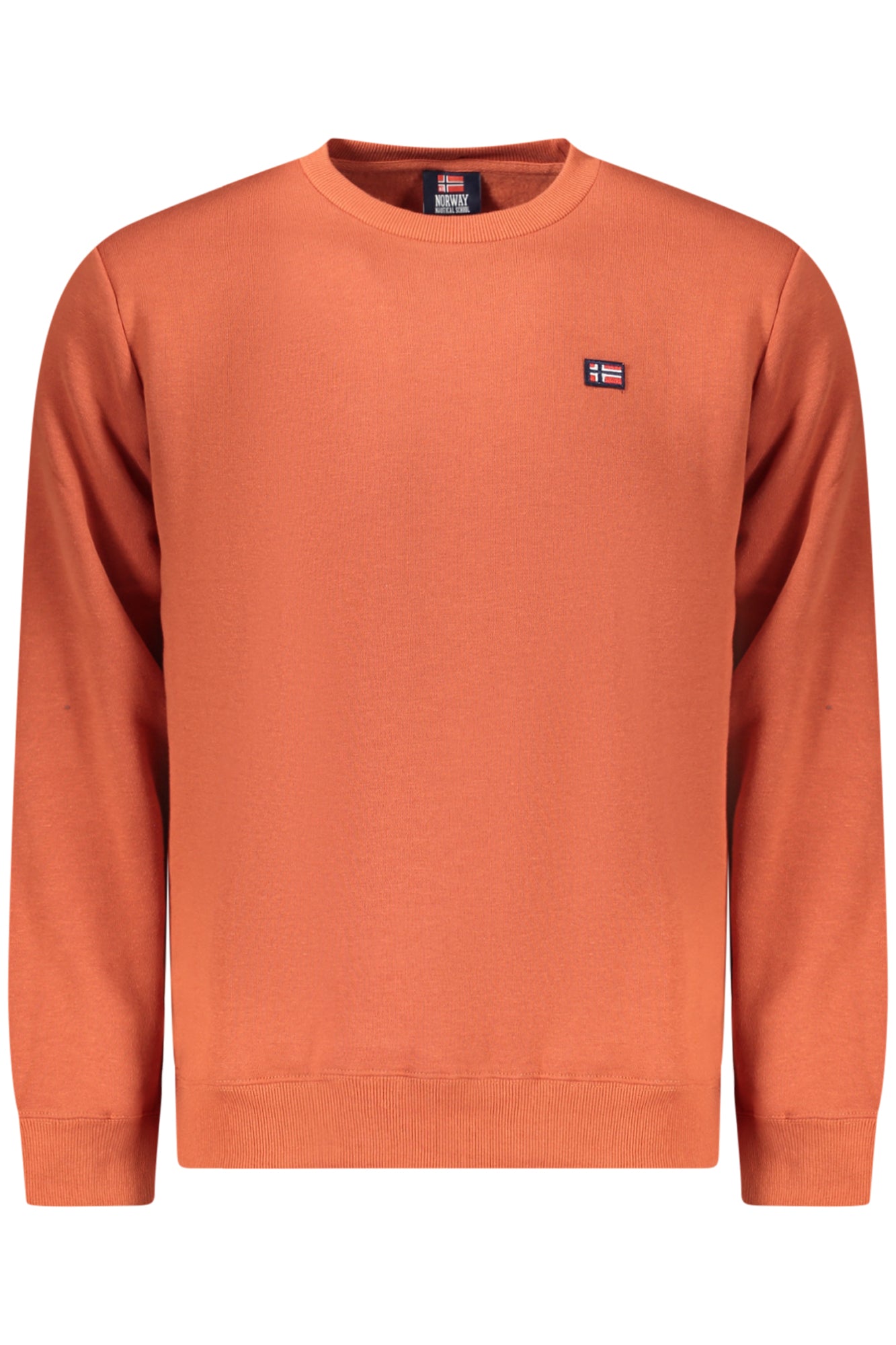 NORWAY 1963 MEN'S ORANGE ZIP-UP SWEATSHIRT