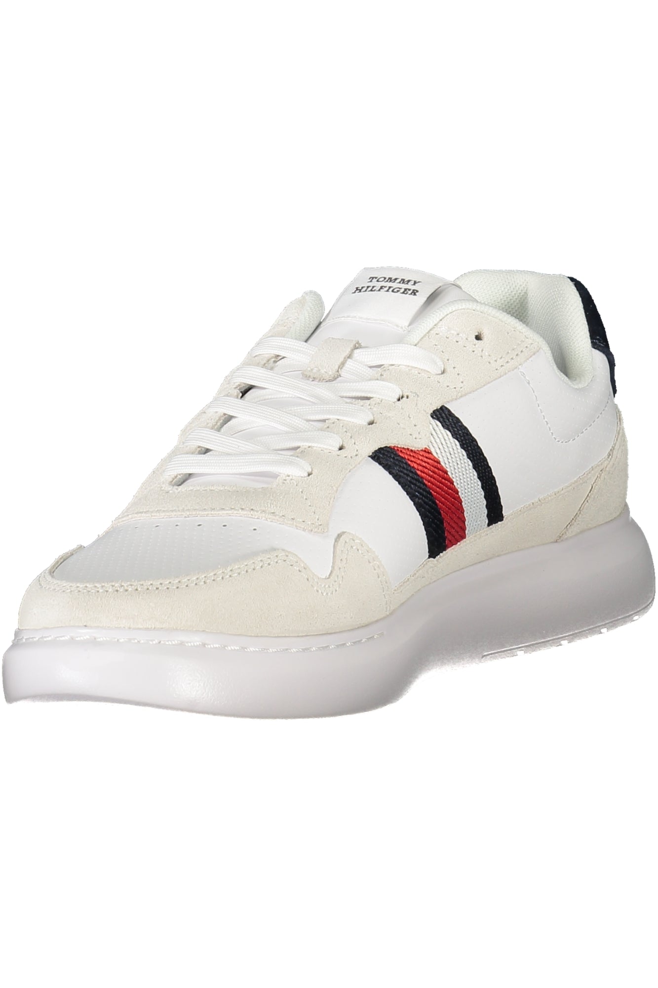 TOMMY HILFIGER MEN'S SPORTS SHOES WHITE