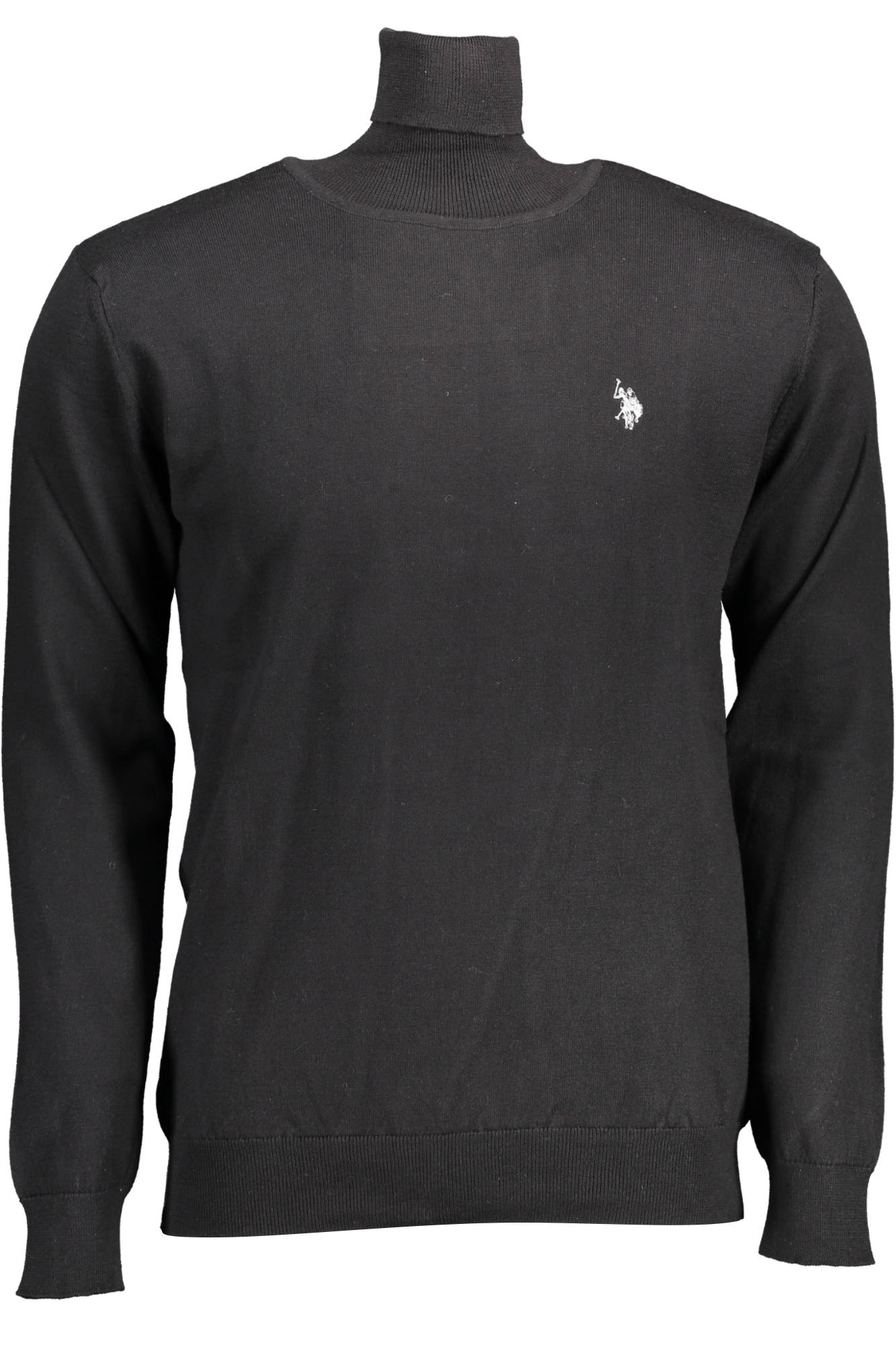 US MEN'S BLACK POLO SHIRT