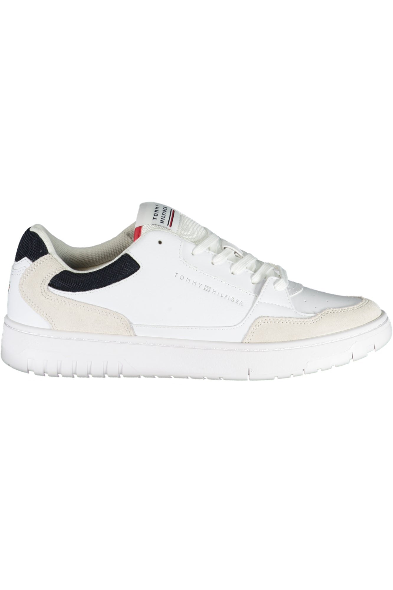 TOMMY HILFIGER MEN'S WHITE SPORTS SHOES