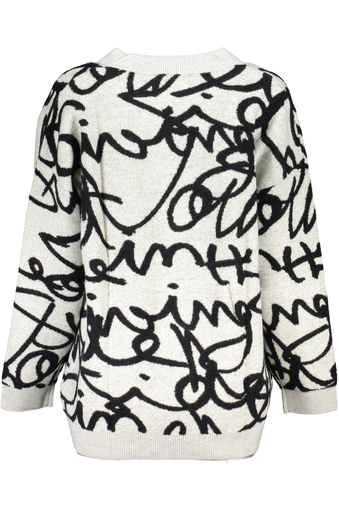 DESIGUAL WHITE WOMEN'S CARDIGAN