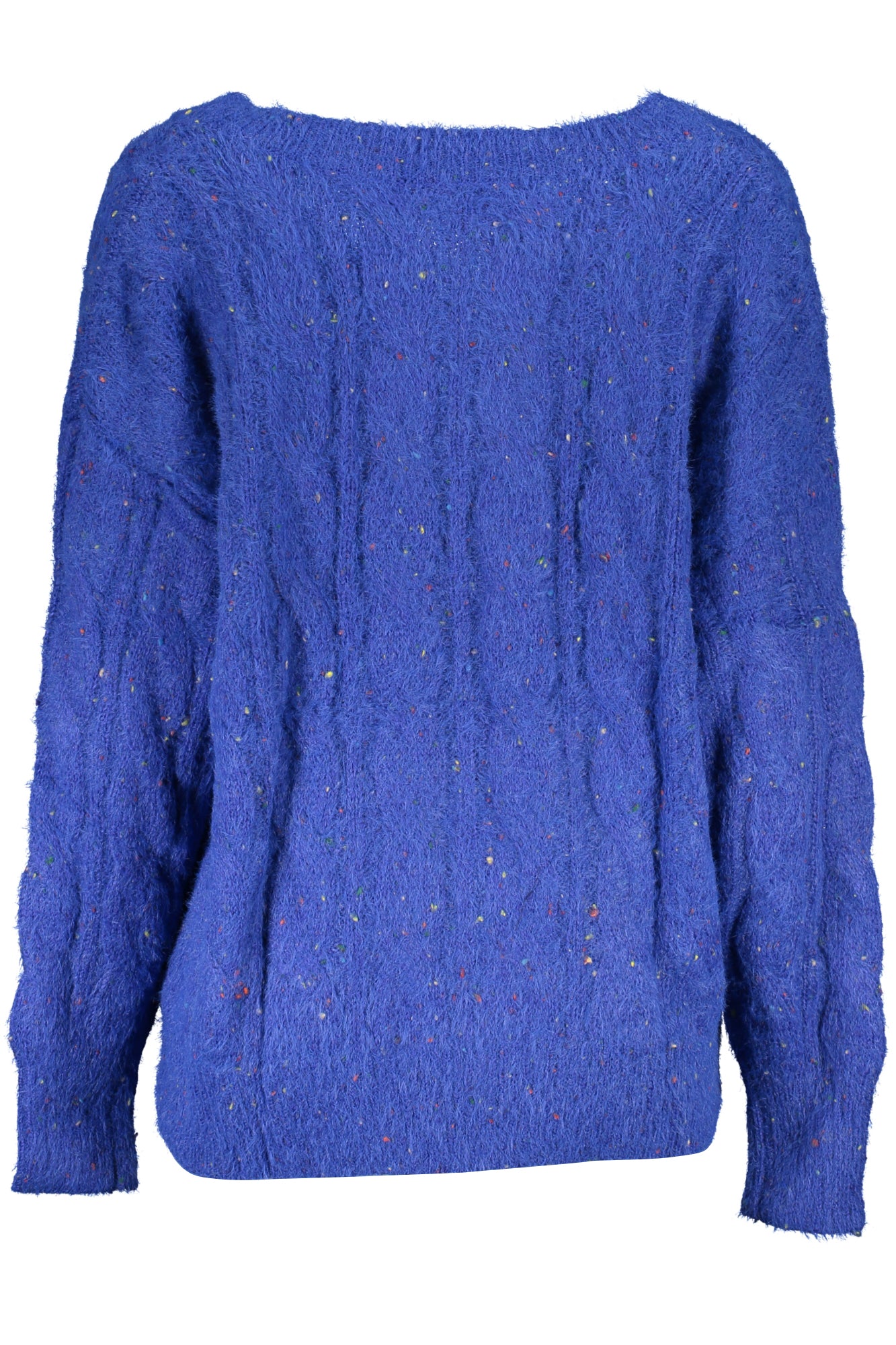 DESIGUAL BLUE WOMEN'S SWEATER