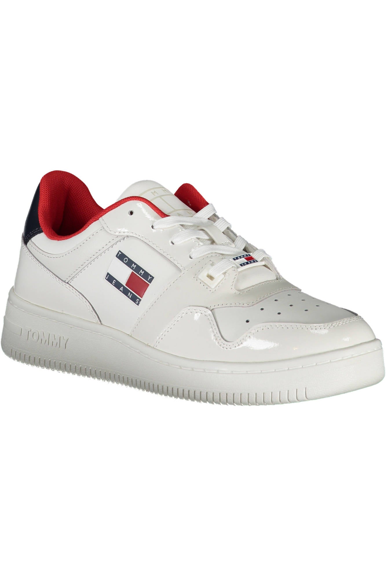 TOMMY HILFIGER WHITE WOMEN'S SPORTS SHOES