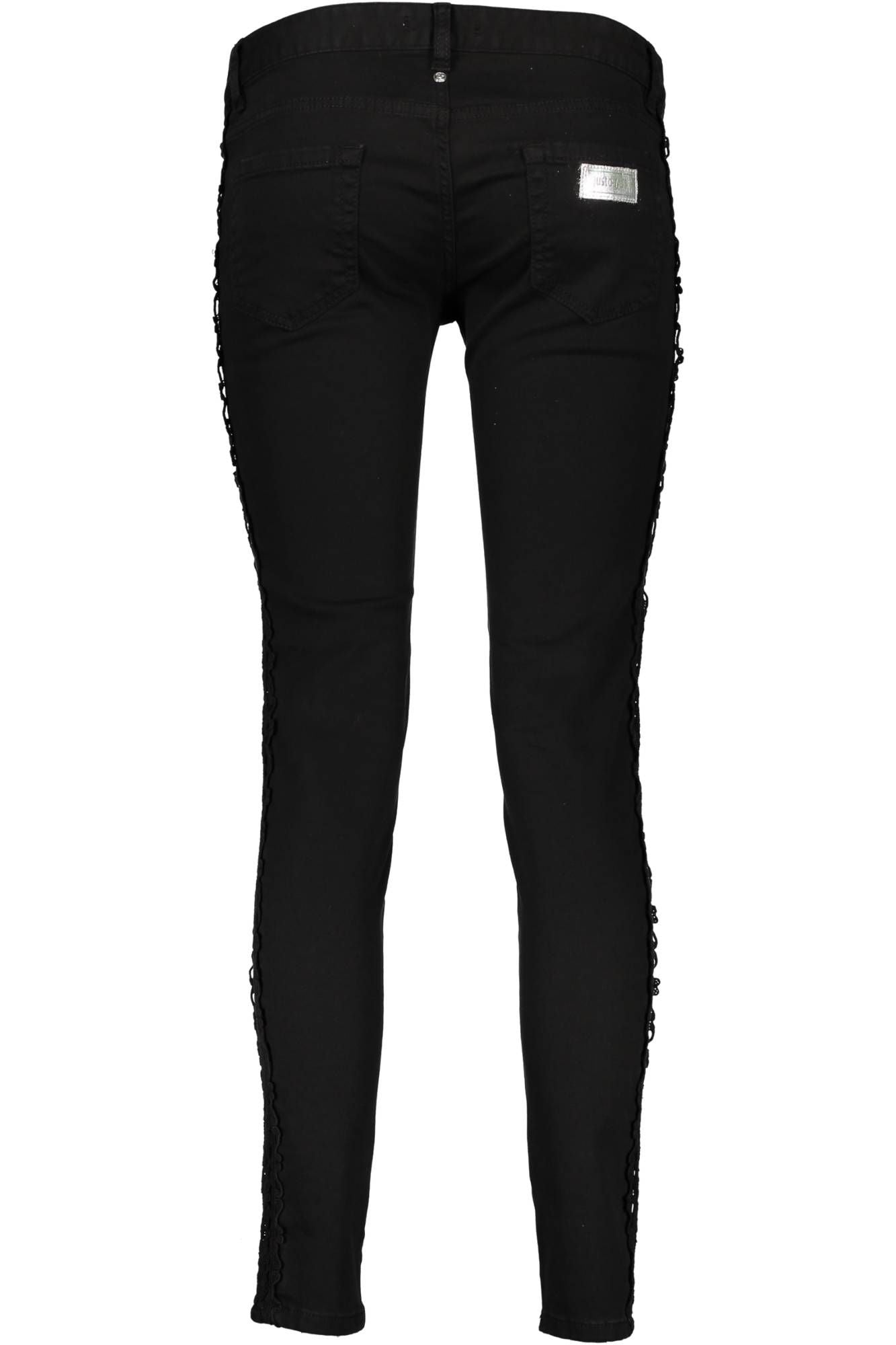 JUST CAVALLI WOMEN'S TROUSERS BLACK