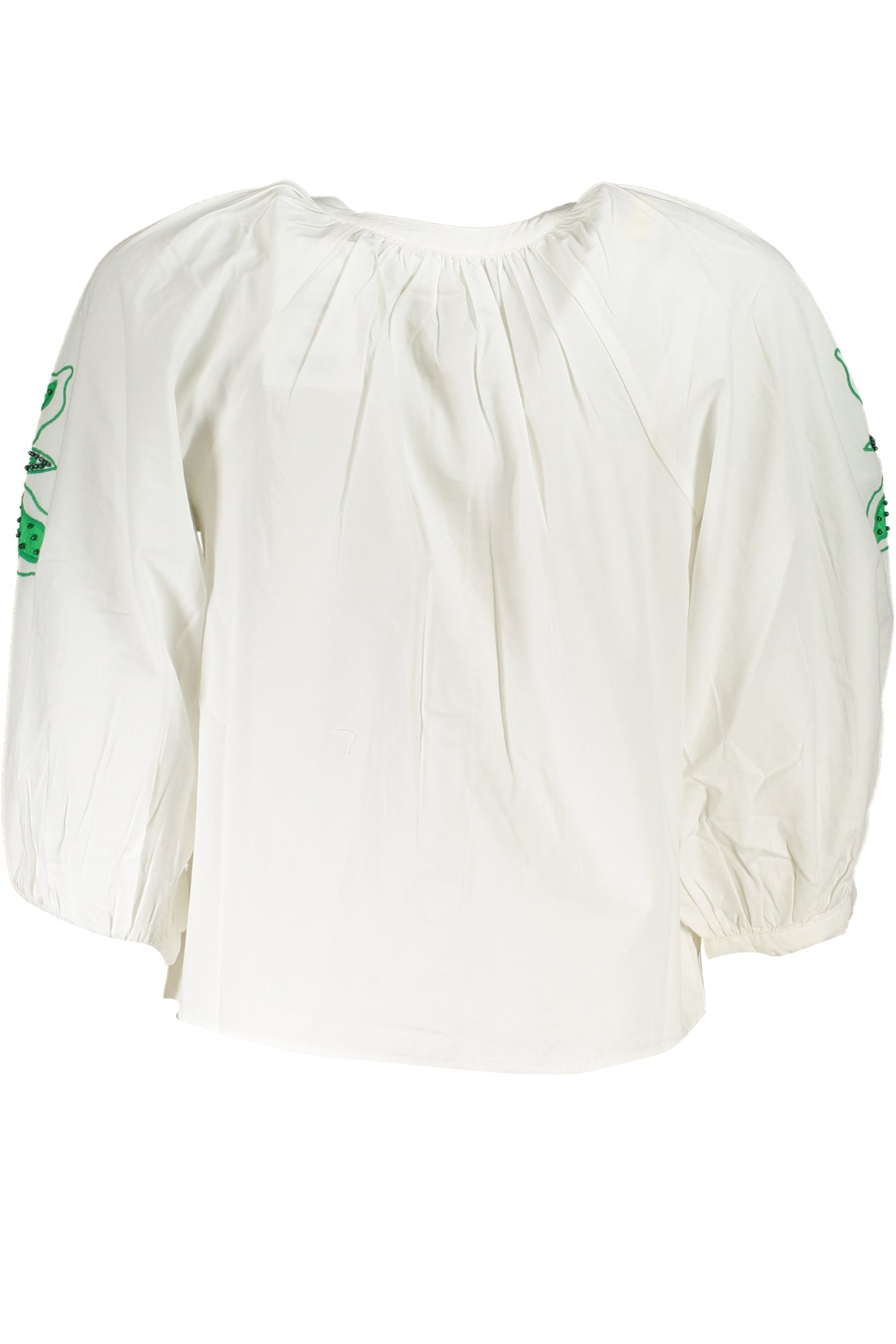 DESIGUAL WOMEN'S LONG SLEEVE SHIRT WHITE