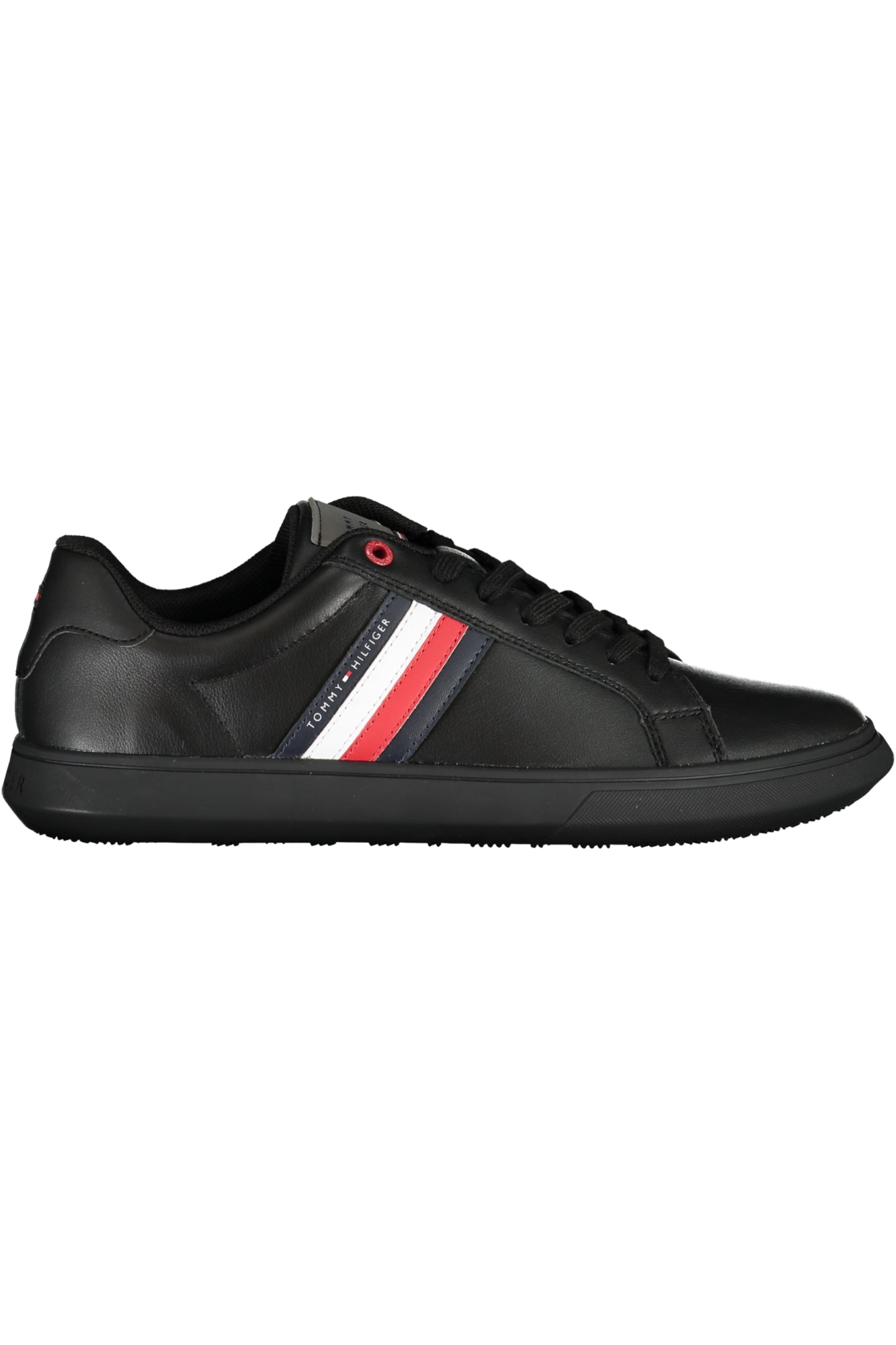 TOMMY HILFIGER BLACK MEN'S SPORTS SHOES