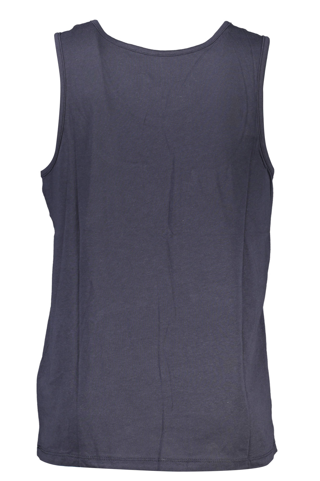 GIAN MARCO VENTURI MEN'S BLUE TANK TOP