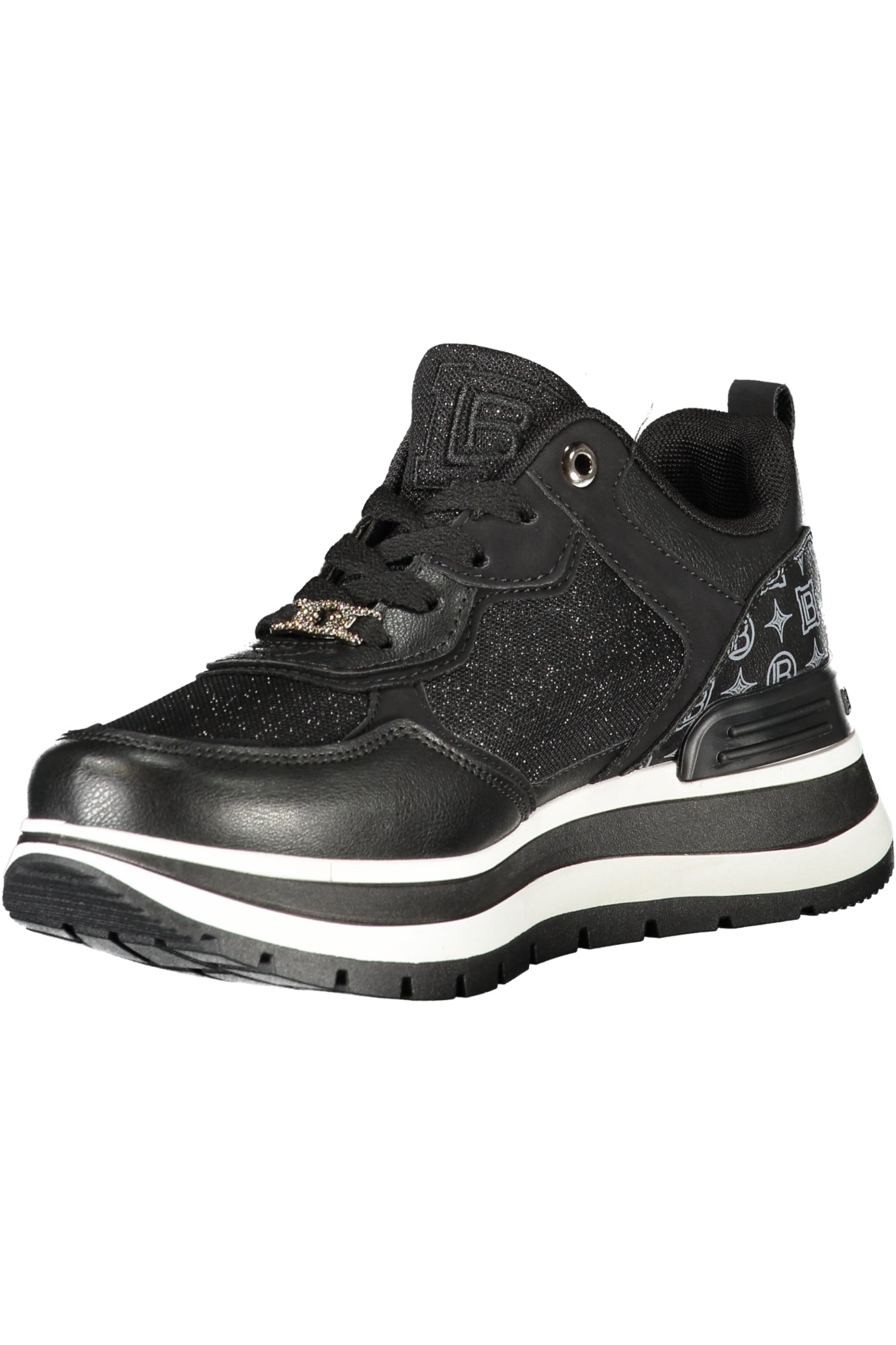 LAURA BIAGIOTTI WOMEN'S BLACK SPORTS SHOES
