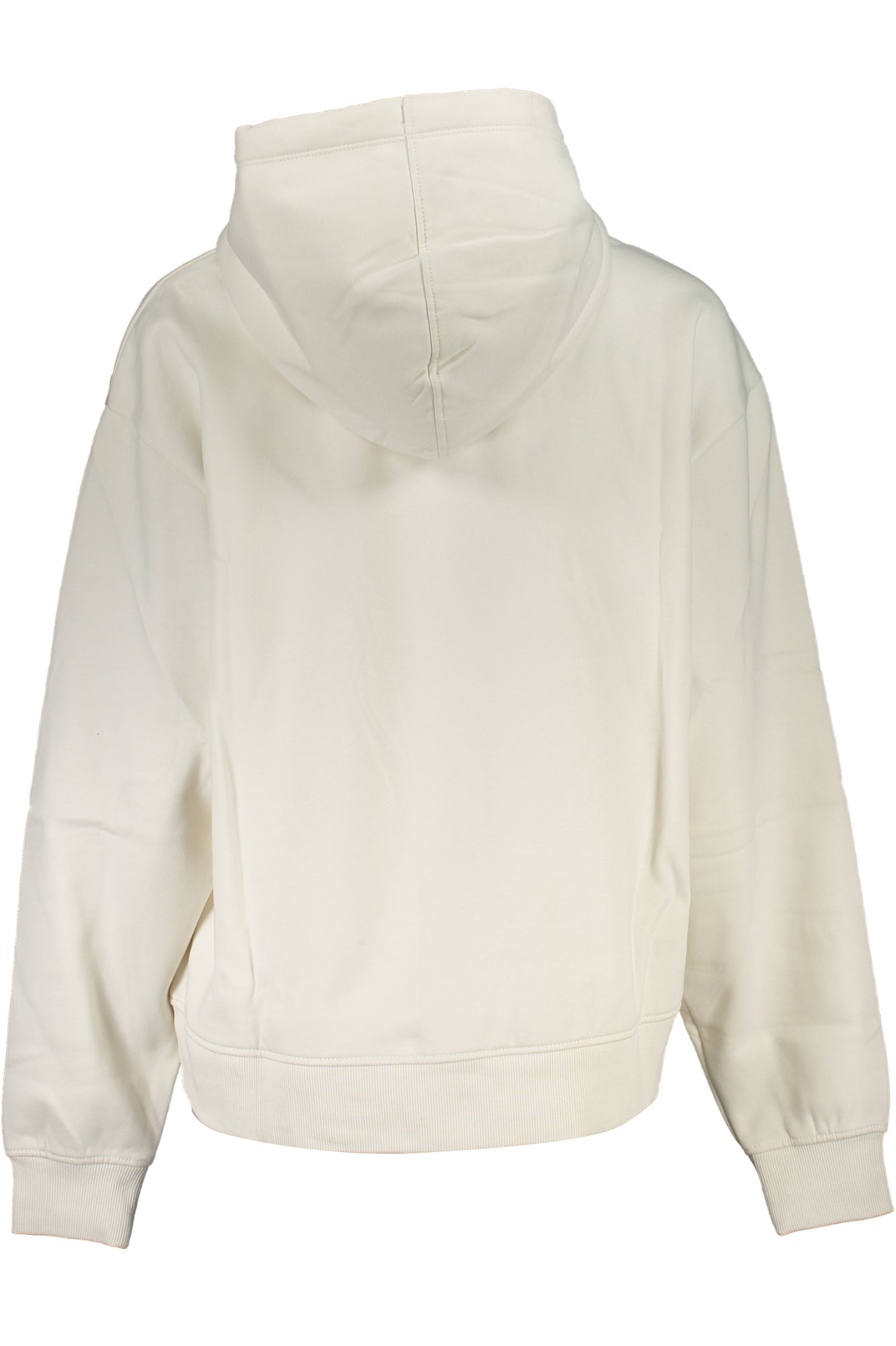 CALVIN KLEIN WOMEN'S ZIPLESS SWEATSHIRT WHITE