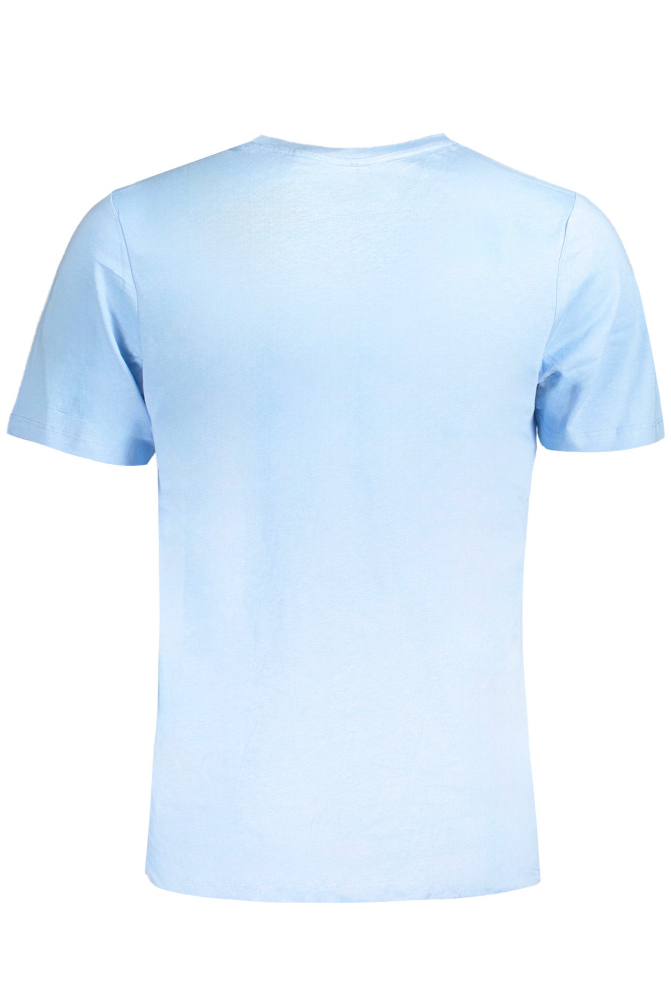 GIAN MARCO VENTURI MEN'S SHORT SLEEVED T-SHIRT BLUE