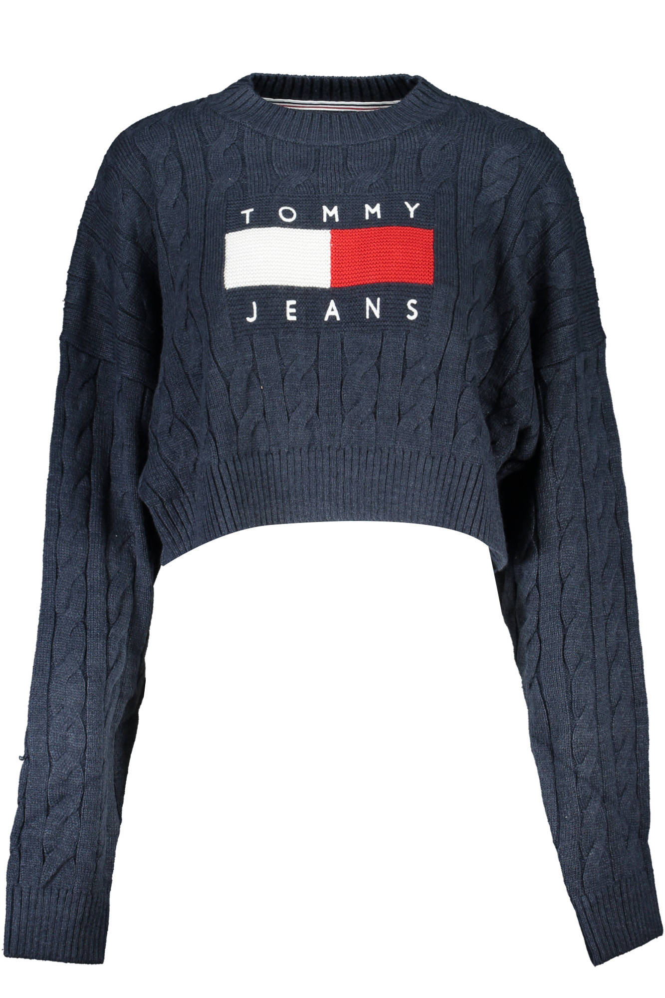 TOMMY HILFIGER WOMEN'S BLUE SWEATER