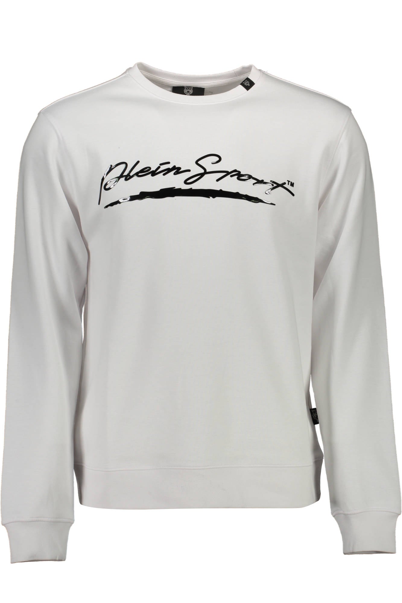 PLEIN SPORT MEN'S ZIP-UP SWEATSHIRT WHITE