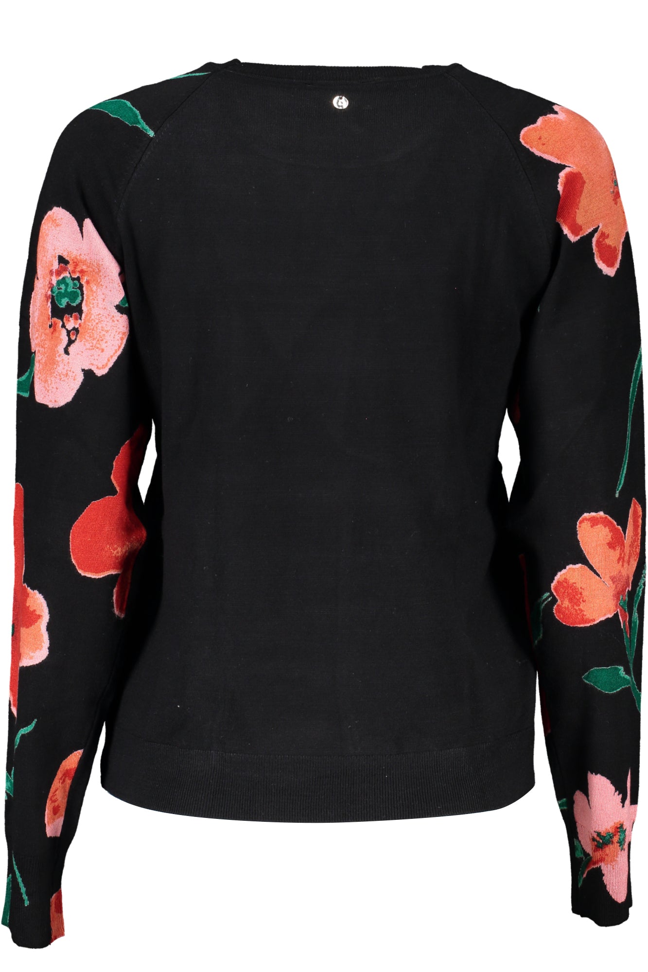 DESIGUAL BLACK WOMEN'S SWEATER