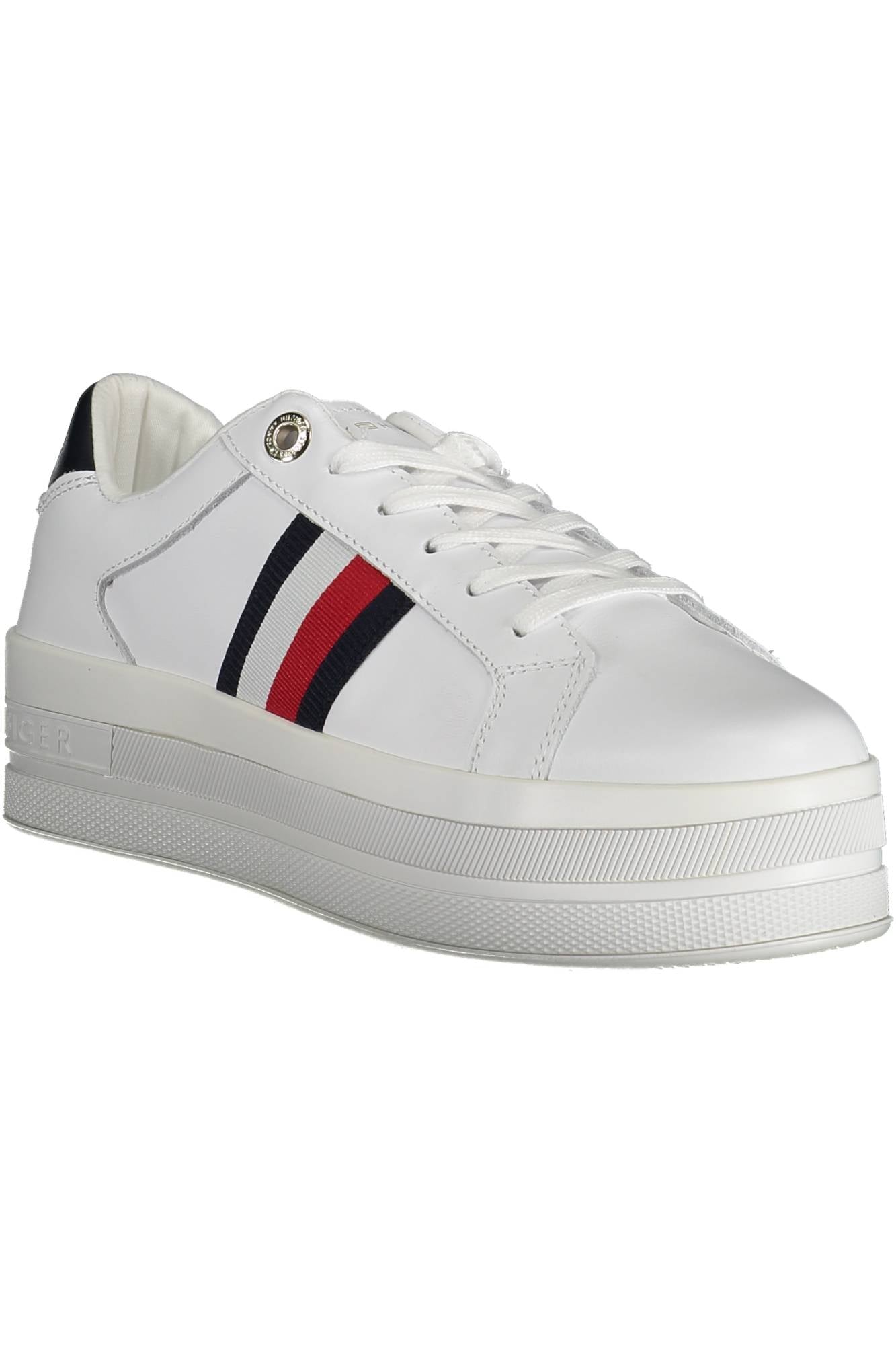 TOMMY HILFIGER WOMEN'S WHITE SPORTS SHOES