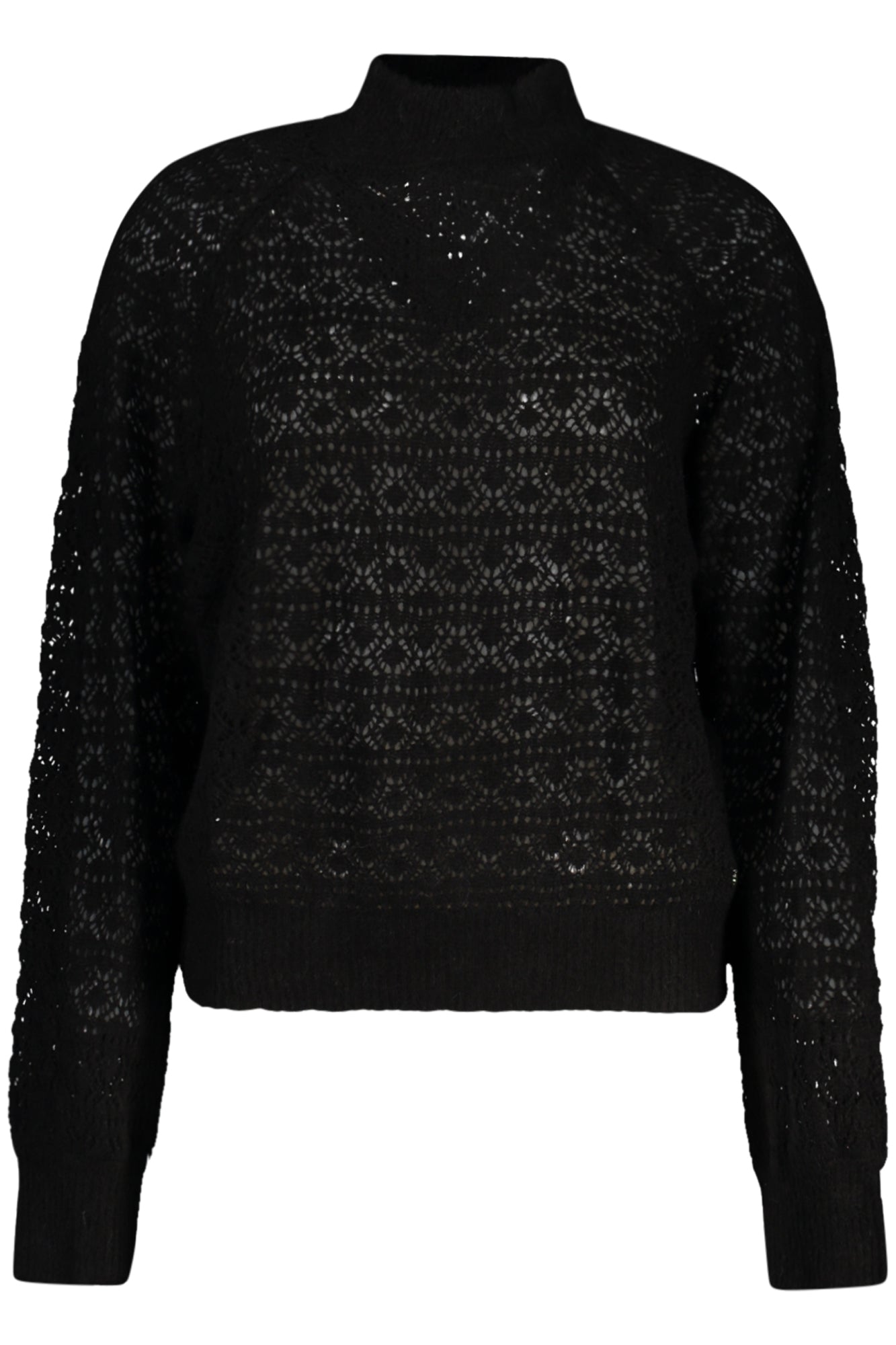 GUESS JEANS WOMEN'S BLACK SWEATER