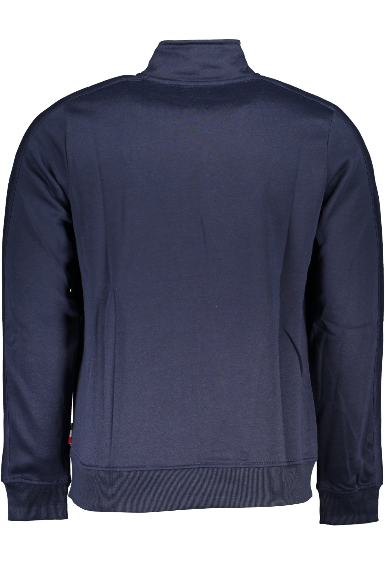 GIAN MARCO VENTURI MEN'S BLUE ZIP SWEATSHIRT