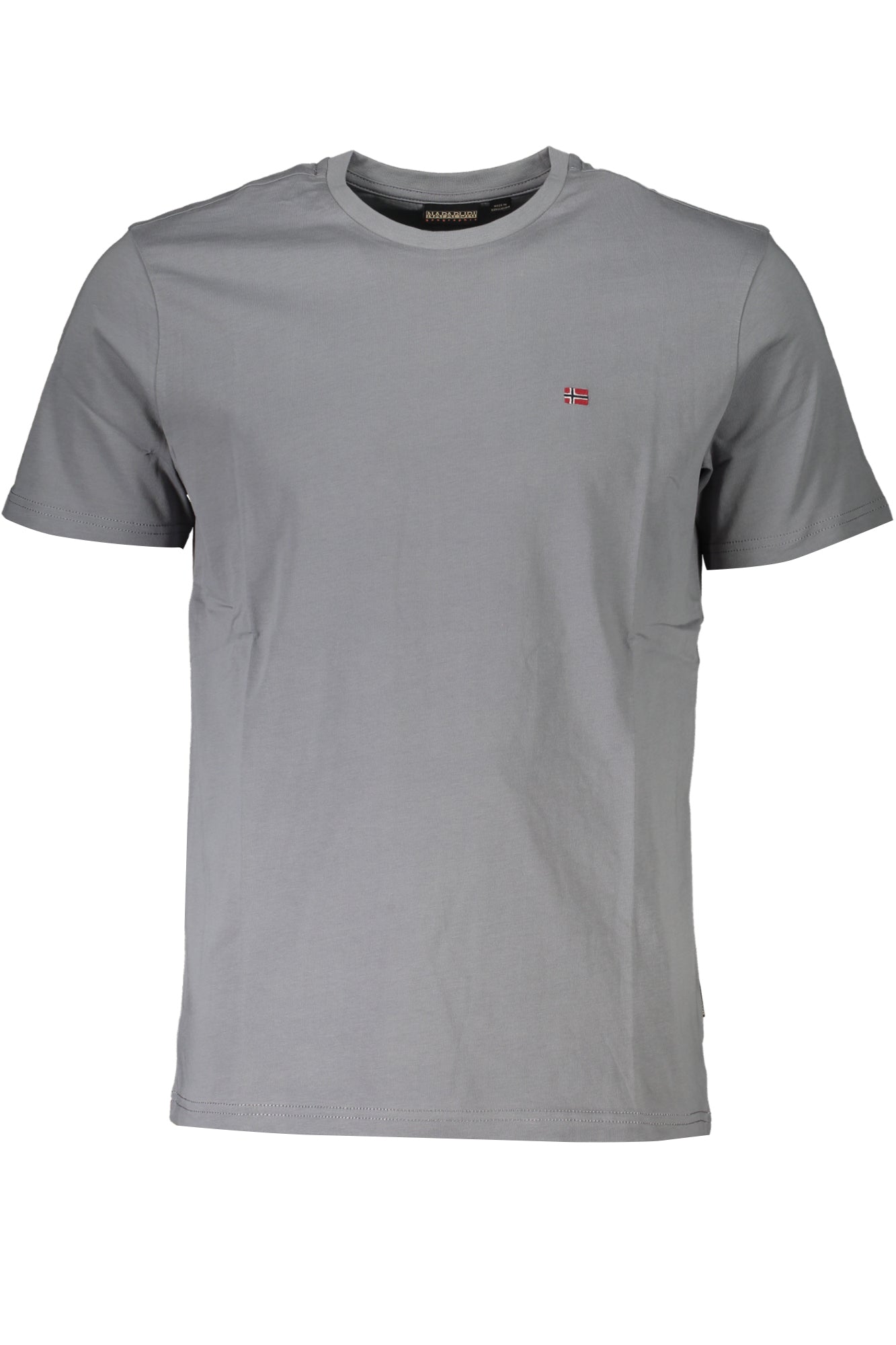 NAPAPIJRI MEN'S SHORT SLEEVED T-SHIRT GRAY