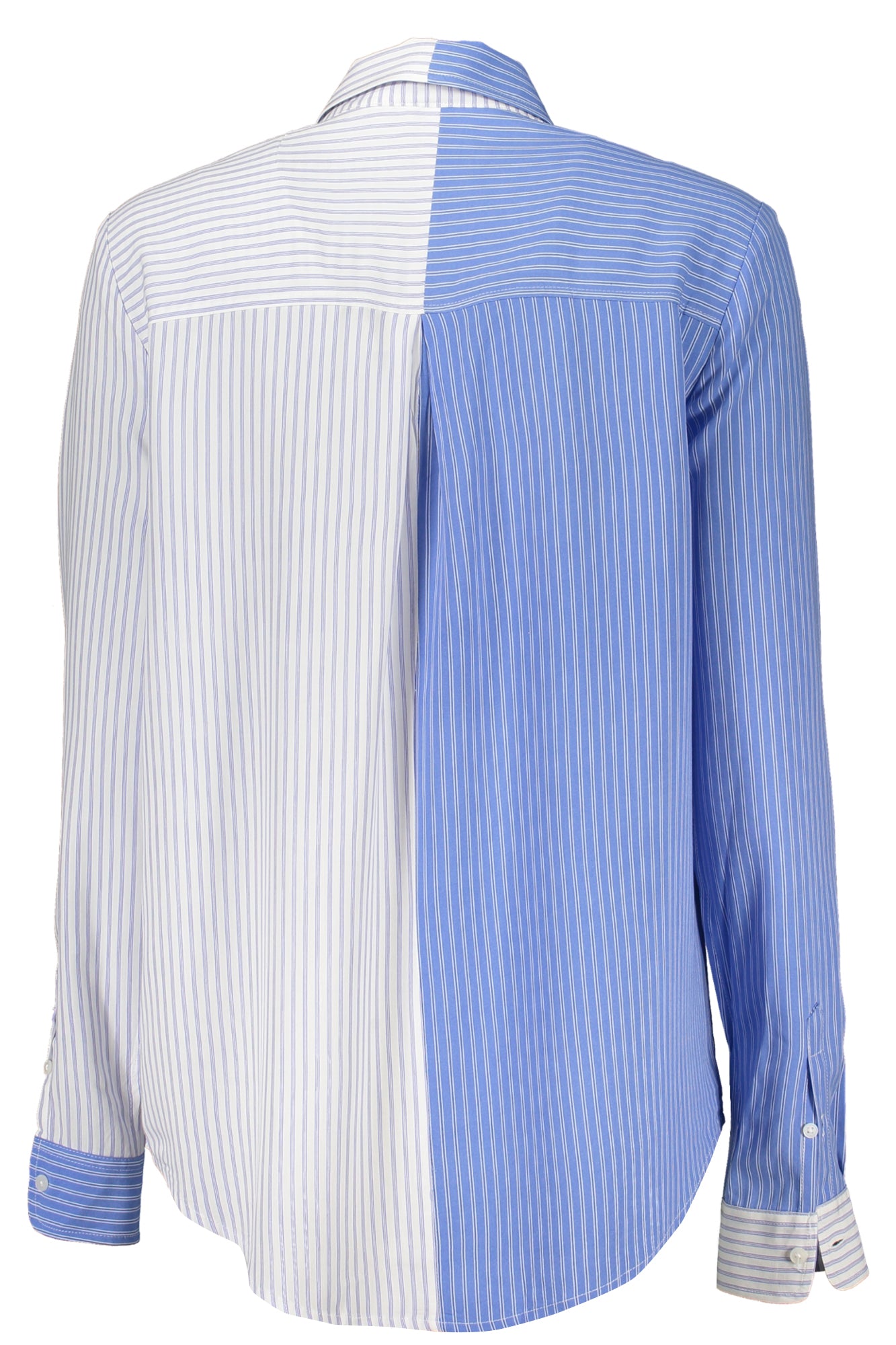 DESIGUAL WOMEN'S LONG SLEEVE SHIRT BLUE
