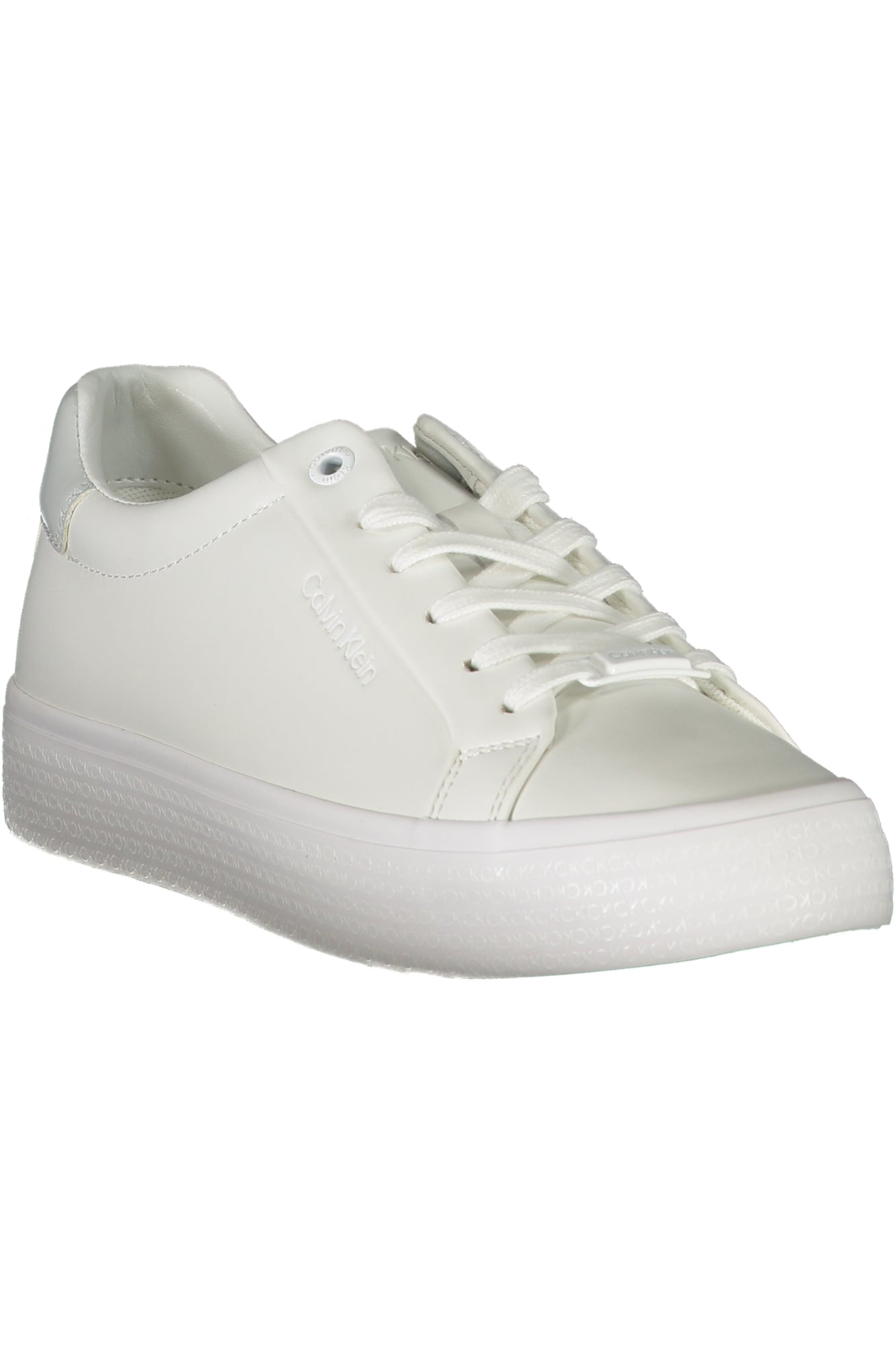 CALVIN KLEIN WHITE WOMEN'S SPORTS SHOES