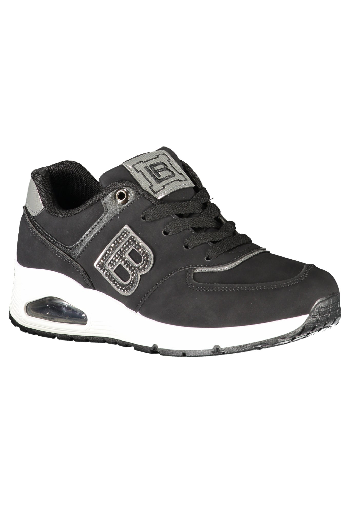 LAURA BIAGIOTTI WOMEN'S BLACK SPORTS SHOES
