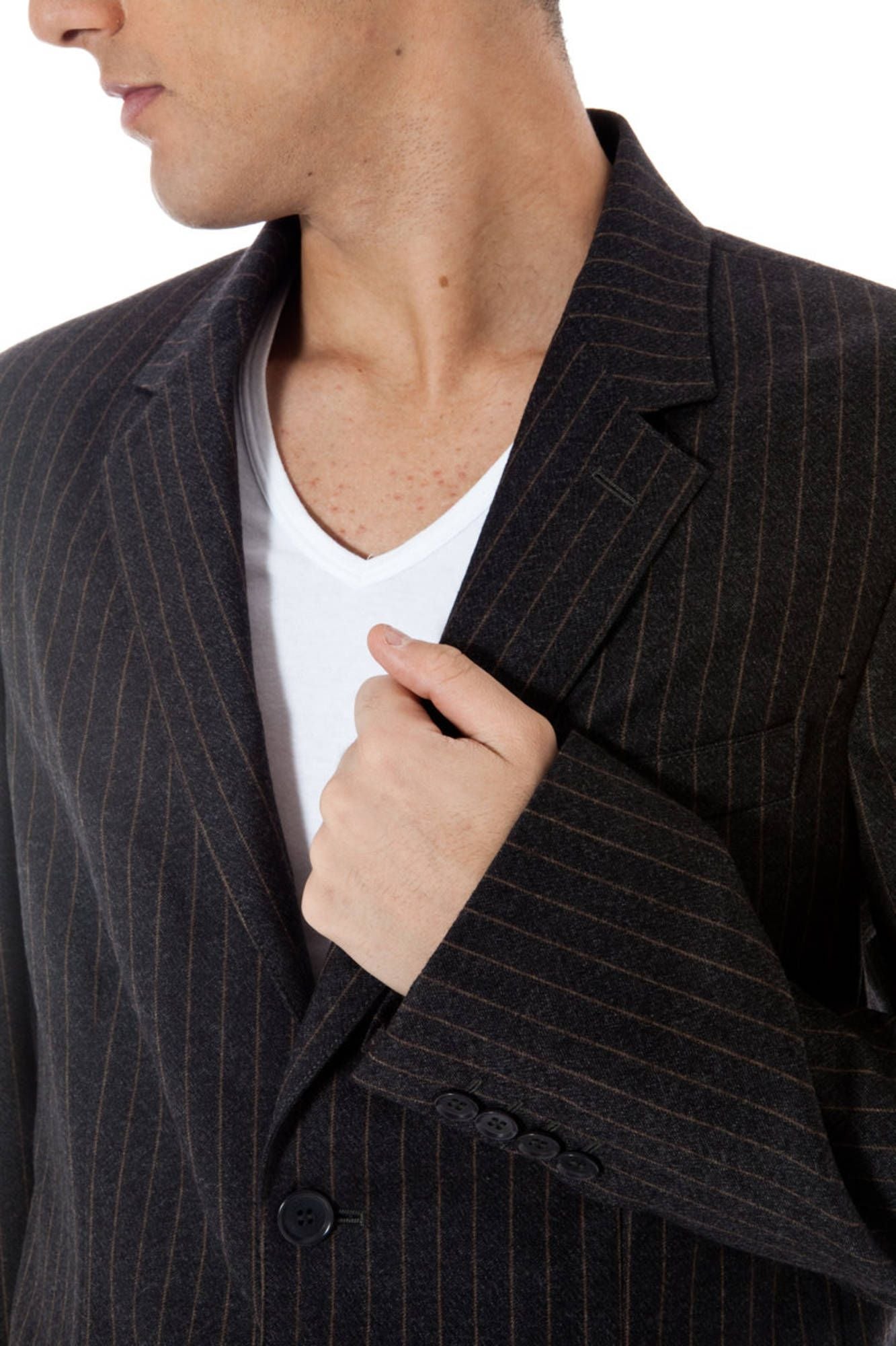 CALVIN KLEIN GRAY MEN'S CLASSIC JACKET