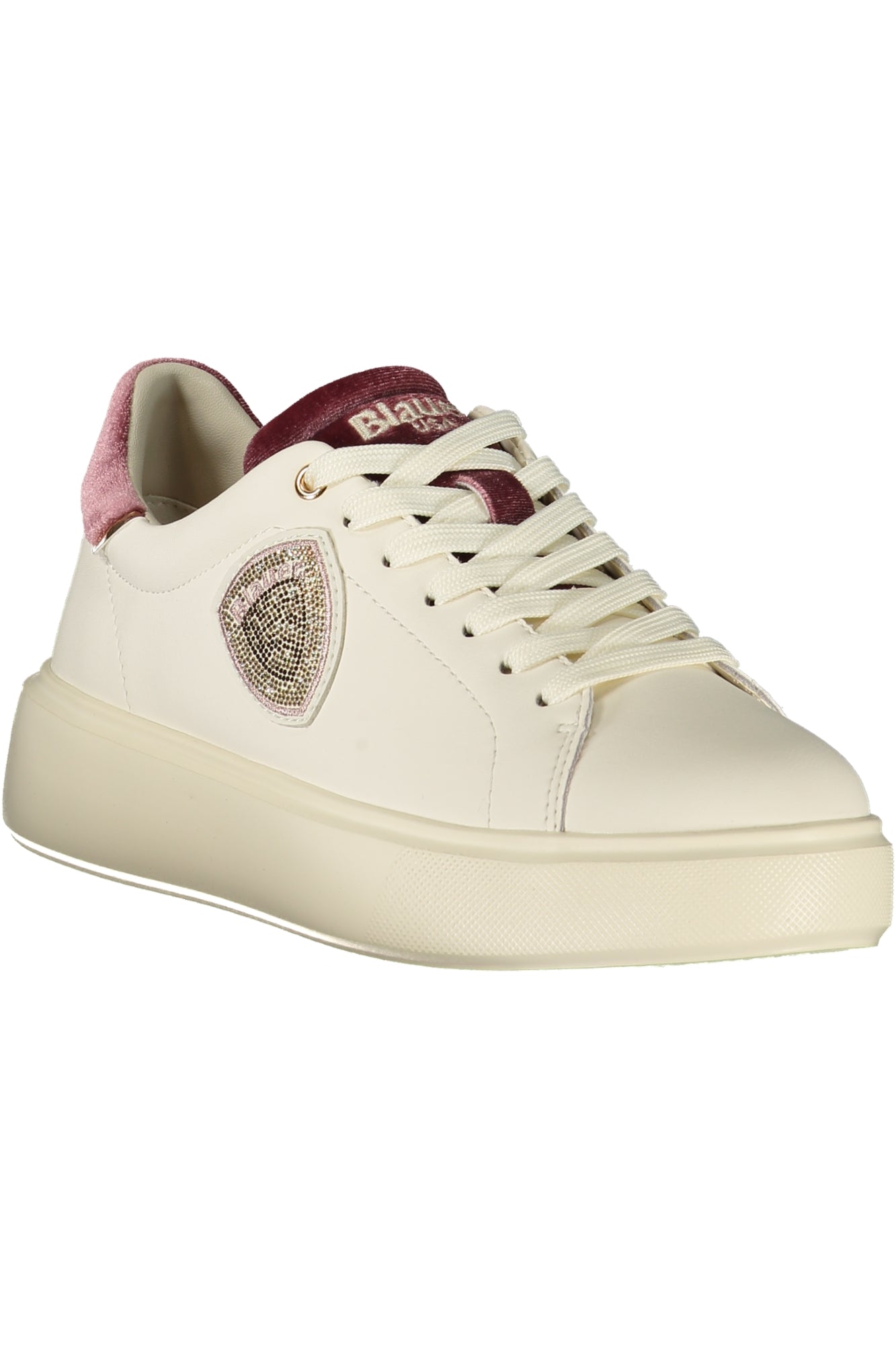 BLAUER WOMEN'S WHITE SPORTS SHOES