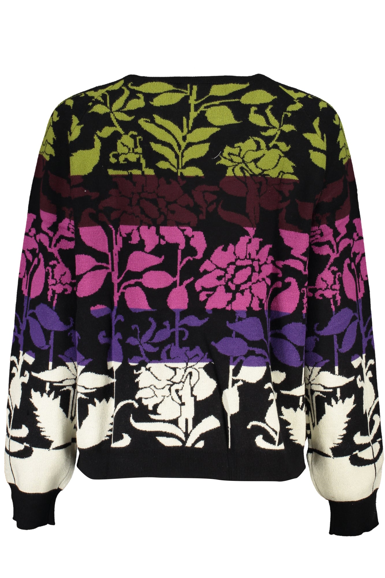 DESIGUAL BLACK WOMEN'S SWEATER