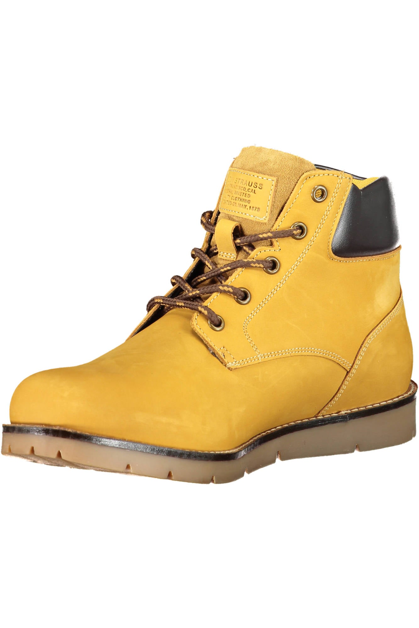 LEVI'S MEN'S YELLOW BOOTS SHOES
