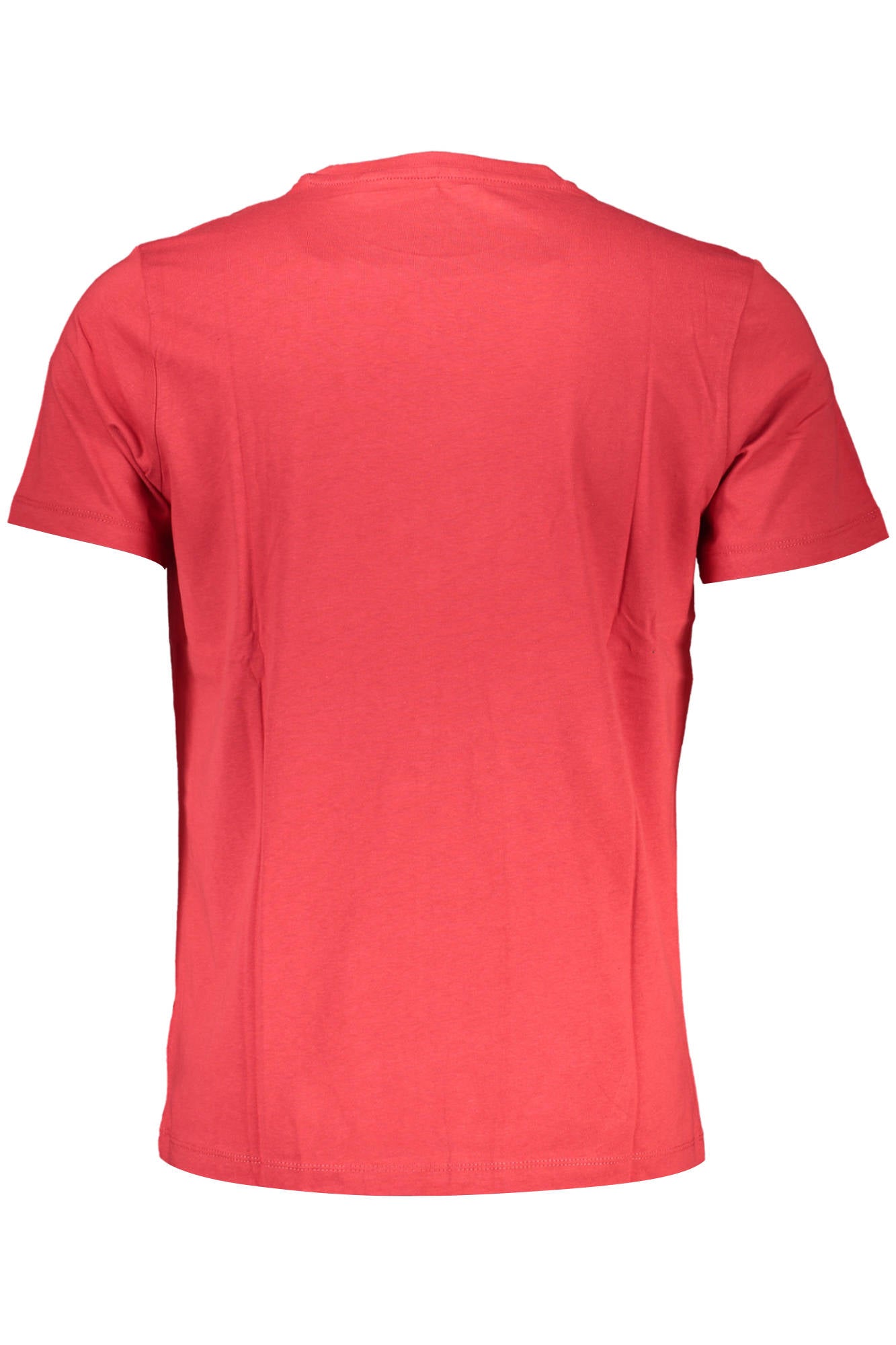 GIAN MARCO VENTURI MEN'S SHORT SLEEVE T-SHIRT RED