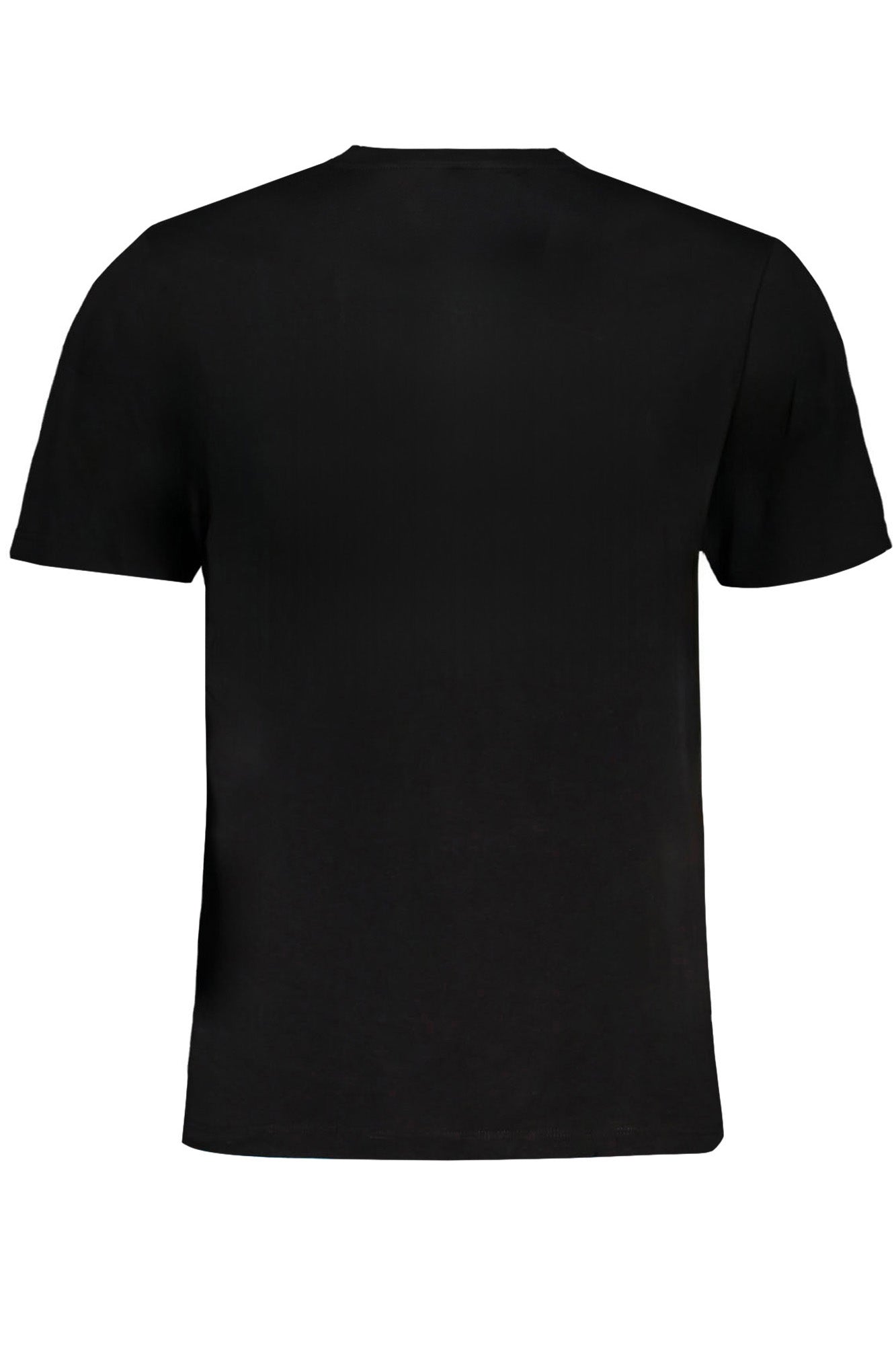 GIAN MARCO VENTURI MEN'S SHORT SLEEVED T-SHIRT BLACK