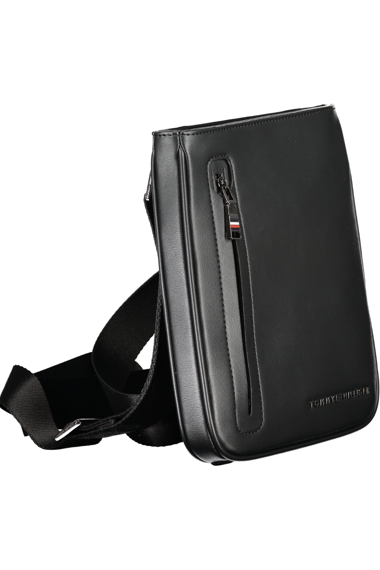 TOMMY HILFIGER MEN'S BLACK SHOULDER BAG