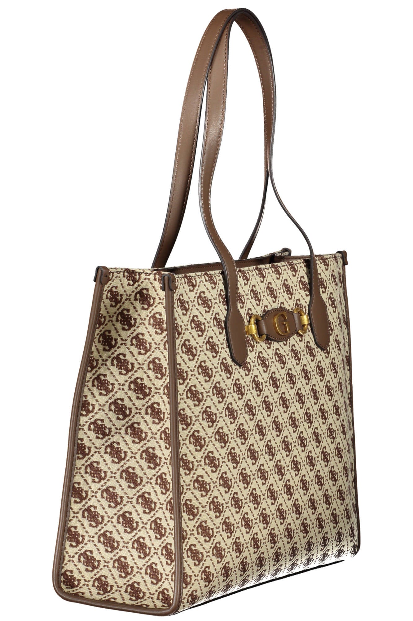 GUESS JEANS WOMEN'S BAG BROWN