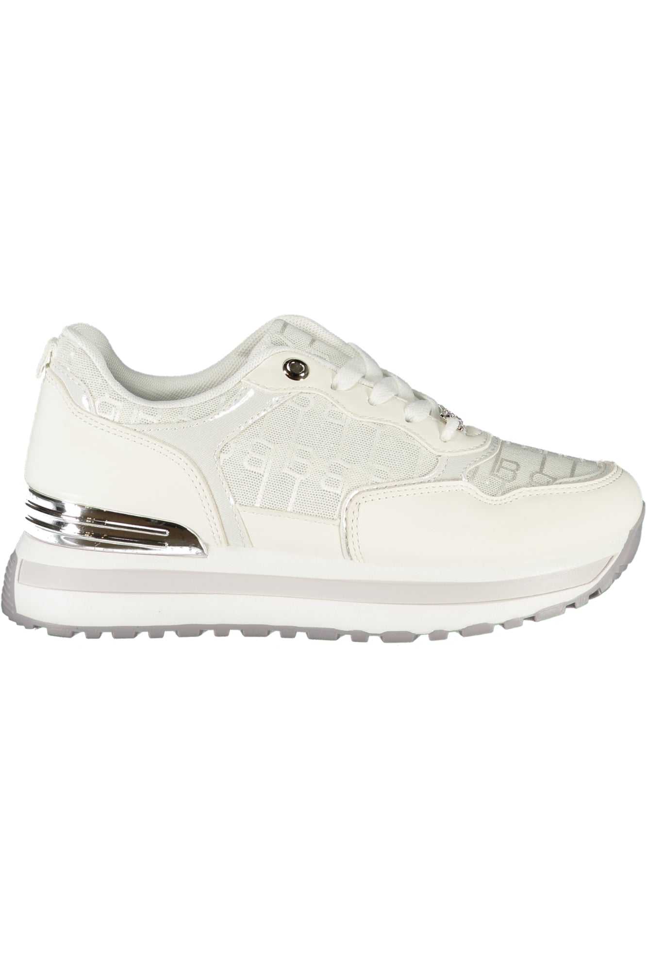 LAURA BIAGIOTTI WOMEN'S WHITE SPORTS SHOES