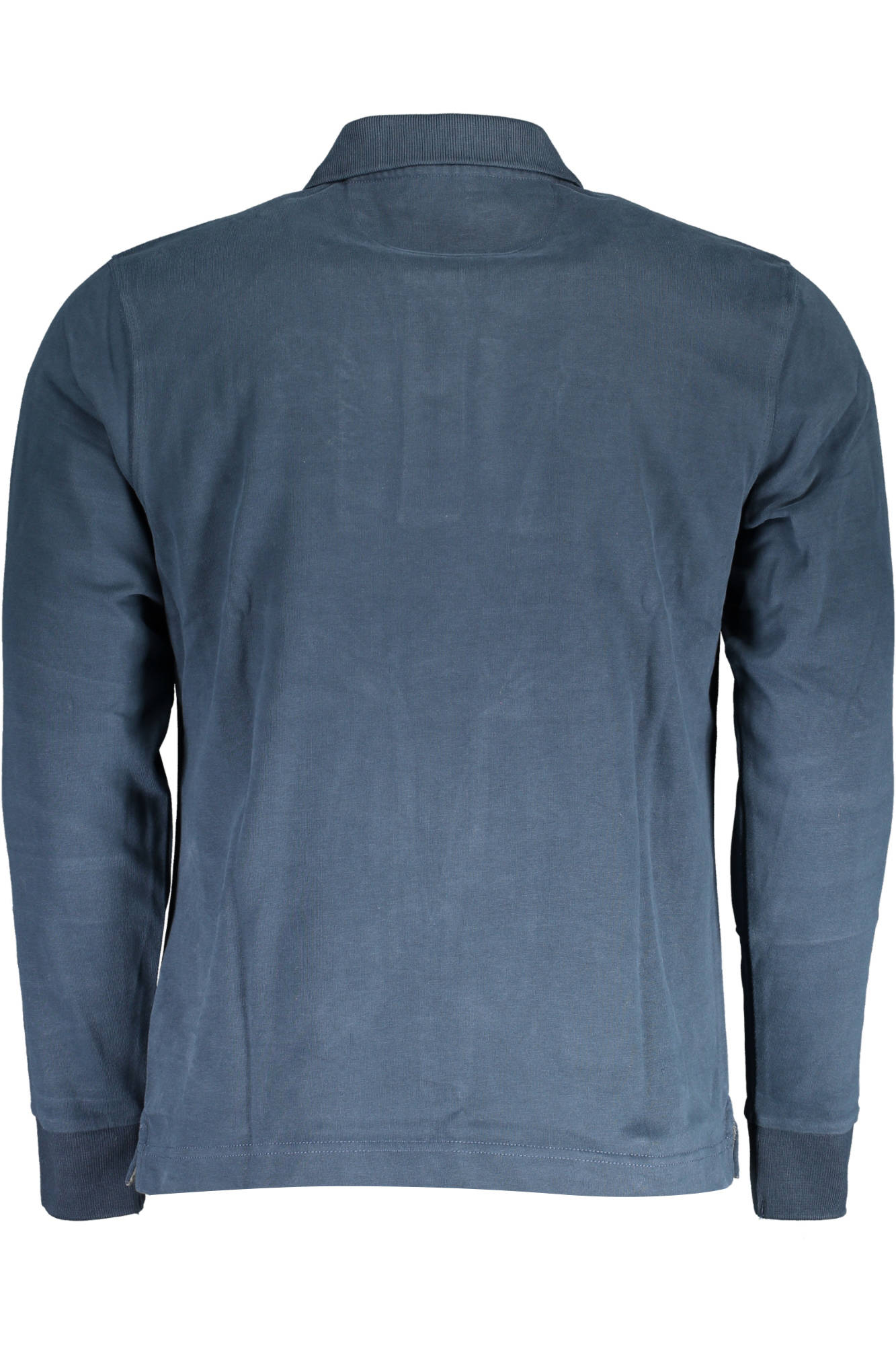 LA MARTINA LONG SLEEVE POLO MEN BLUE