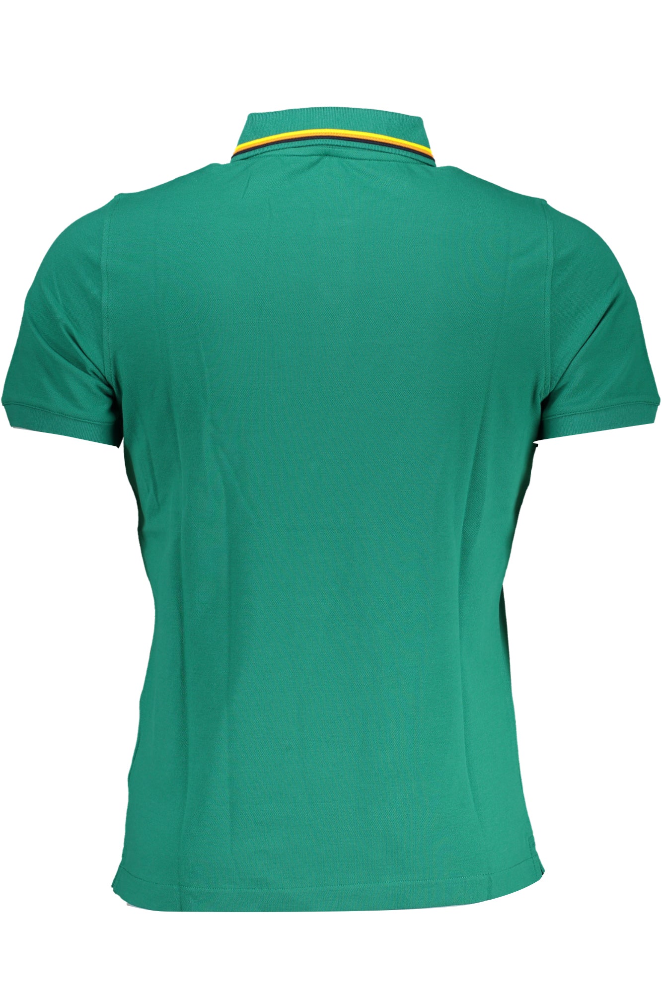 K-WAY GREEN MEN'S SHORT-SLEEVED POLO SHIRT