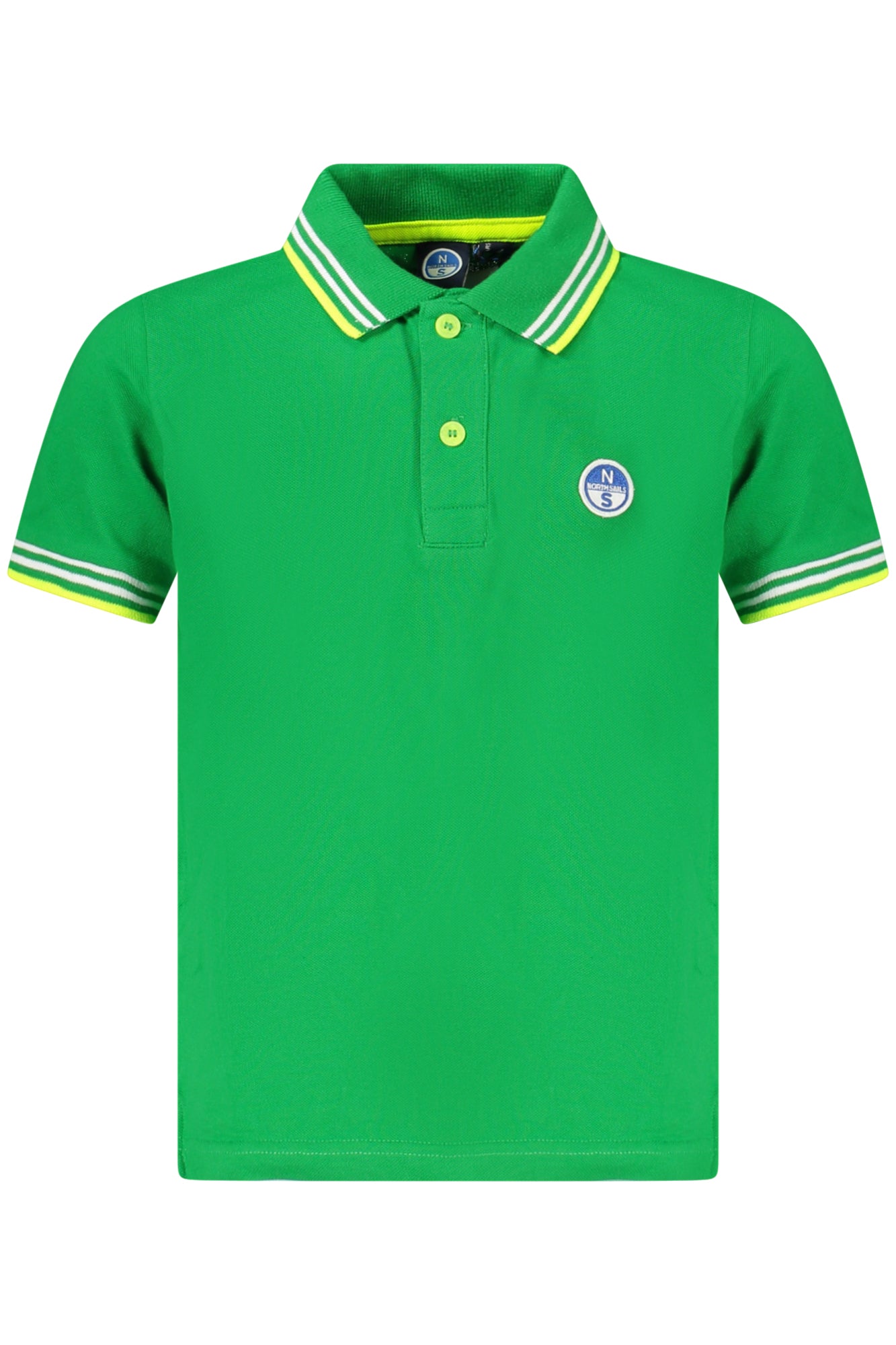 NORTH SAILS CHILDREN'S SHORT SLEEVE POLO GREEN