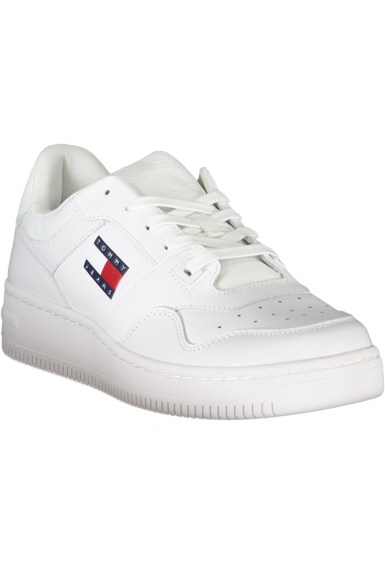 TOMMY HILFIGER MEN'S WHITE SPORTS SHOES