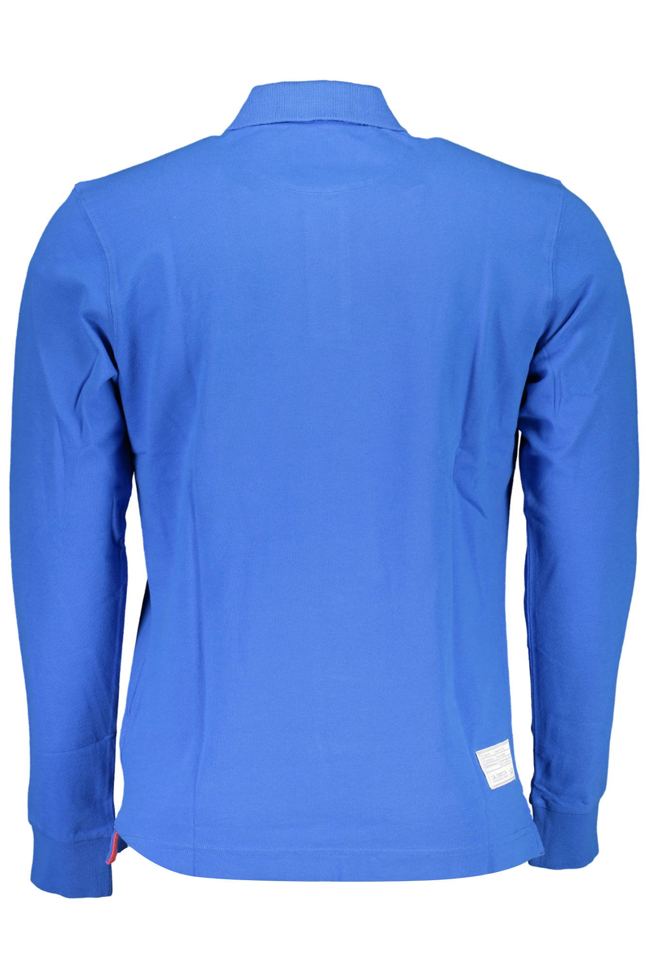 LA MARTINA MEN'S LONG SLEEVED POLO SHIRT BLUE
